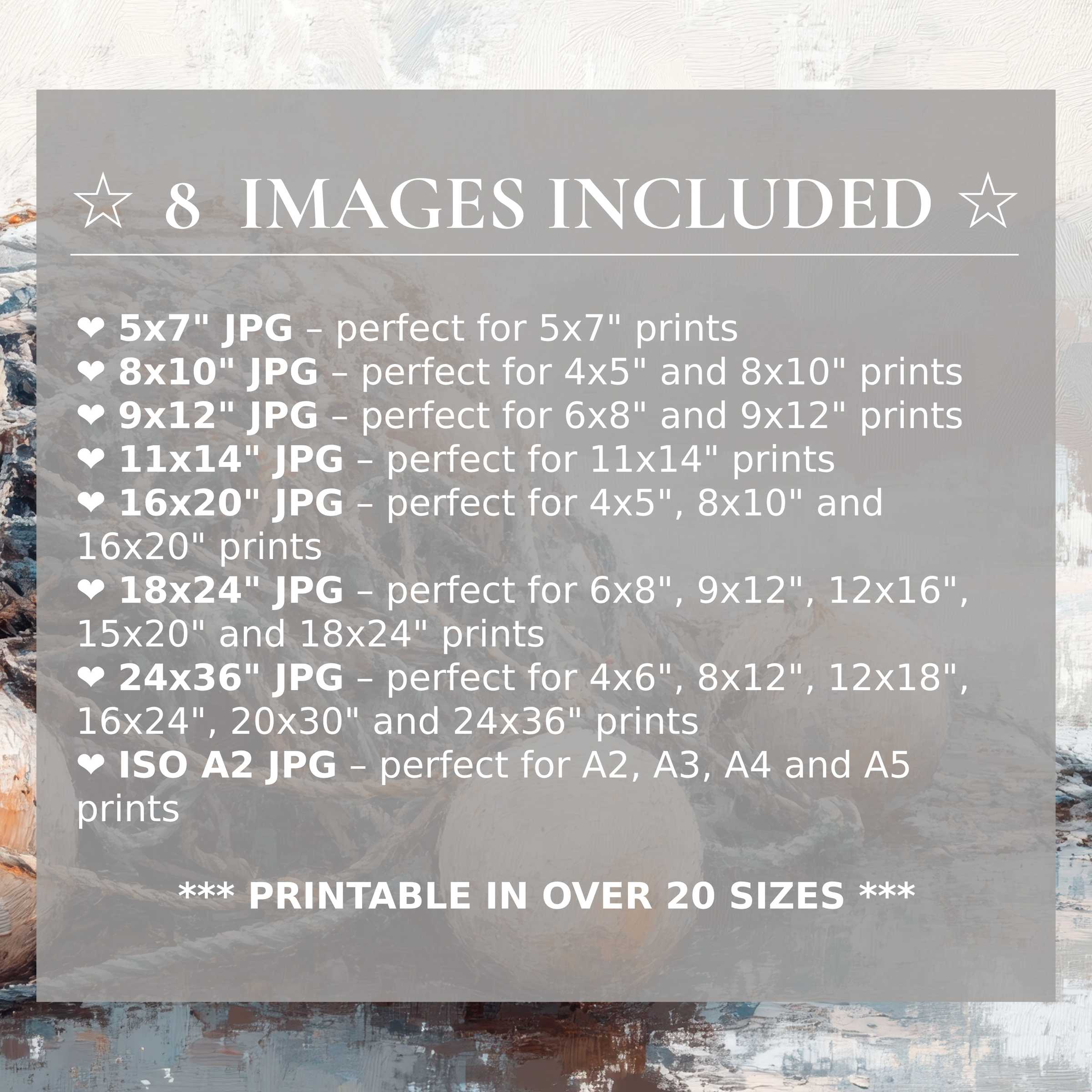 Coastal digital print exudes calming blues and warm neutrals, enhancing modern interiors with radiant style; includes 8 high-quality sizes