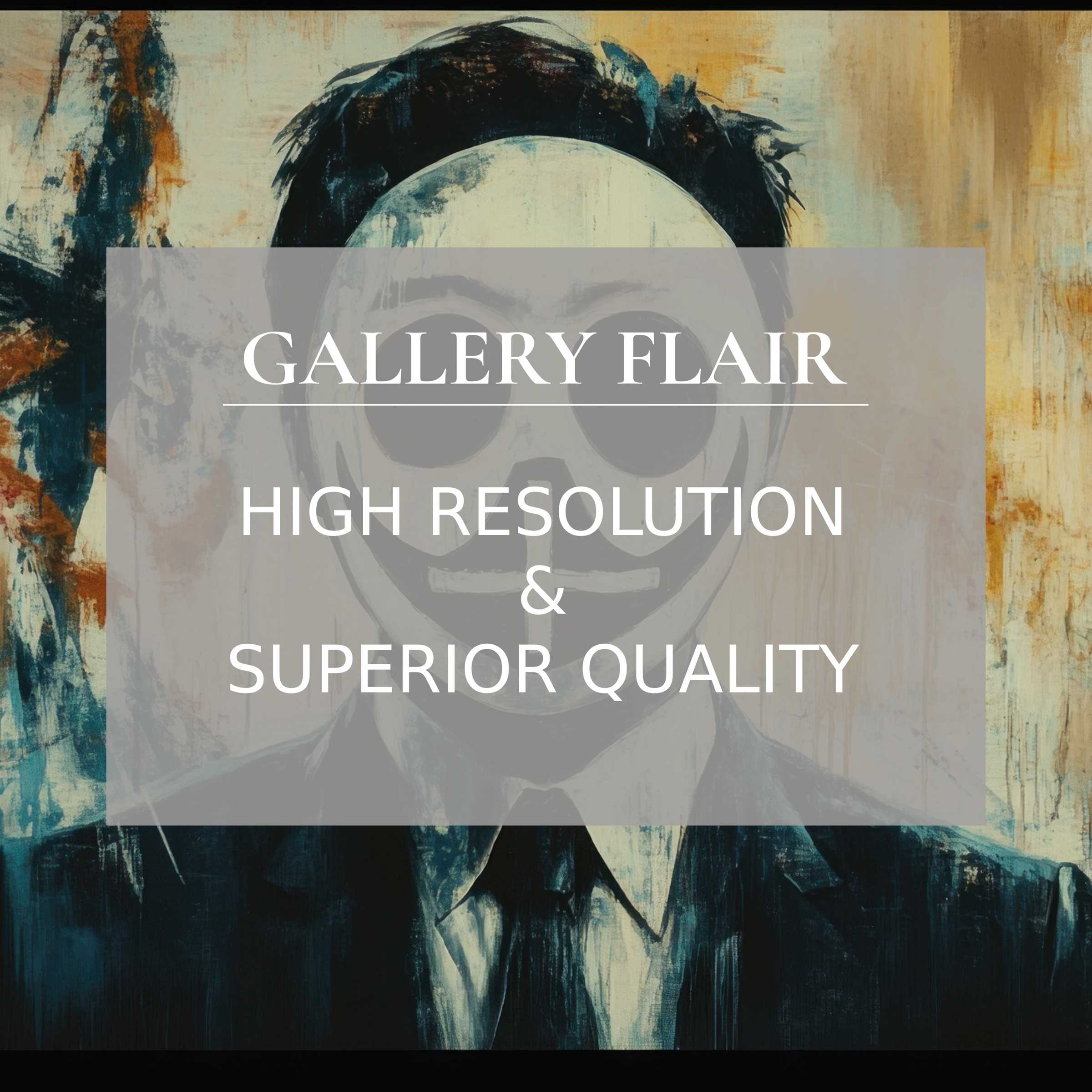 Elegant street art Frame TV picture with refined brushwork, high resolution, and striking visual clarity for modern decor