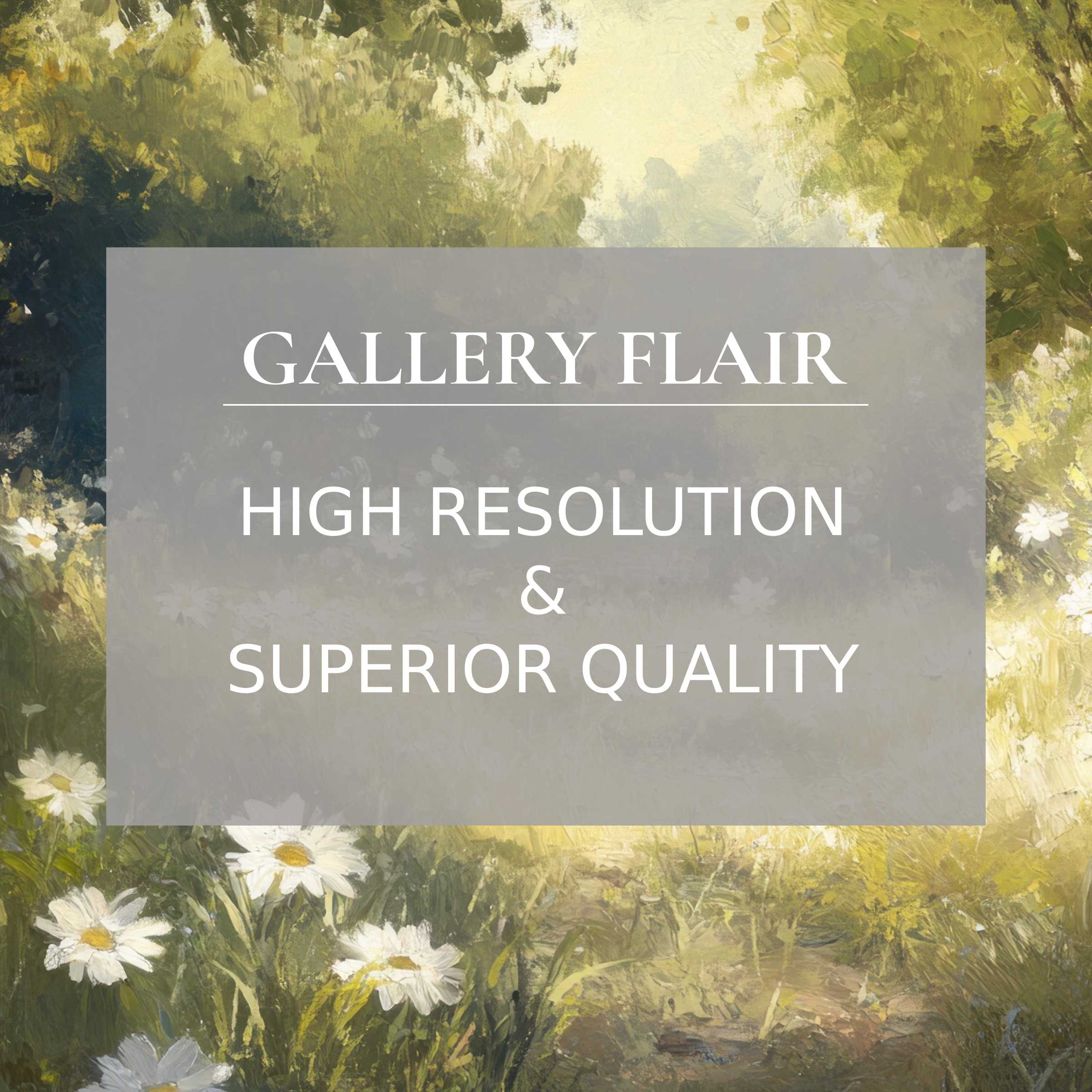 Sun-dappled meadow with delicate daisies, a calming summer printable art to elevate modern interiors with refined detail and lush tones