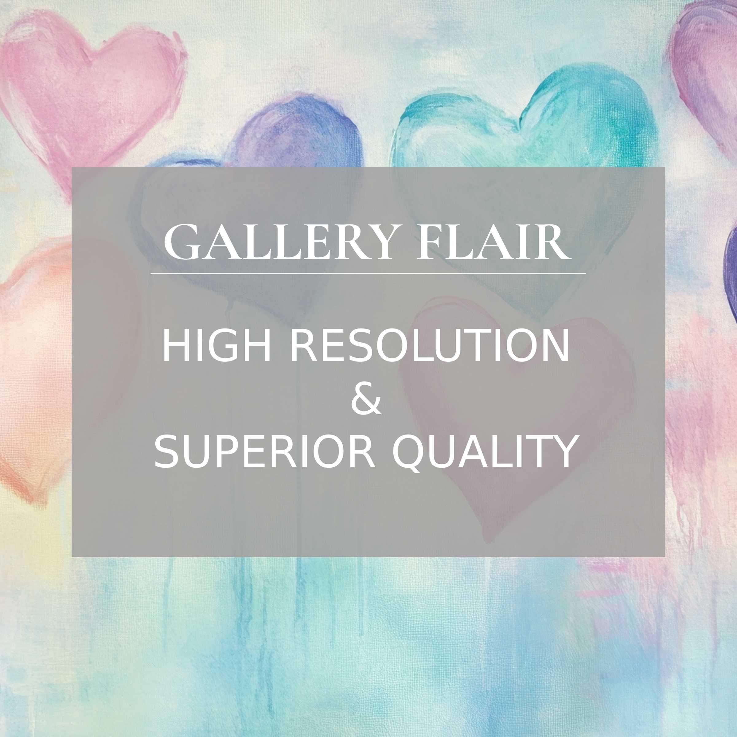 Soft pastel hearts float in a calming, high-resolution nursery printable art that enriches modern spaces with serene charm and refined detail