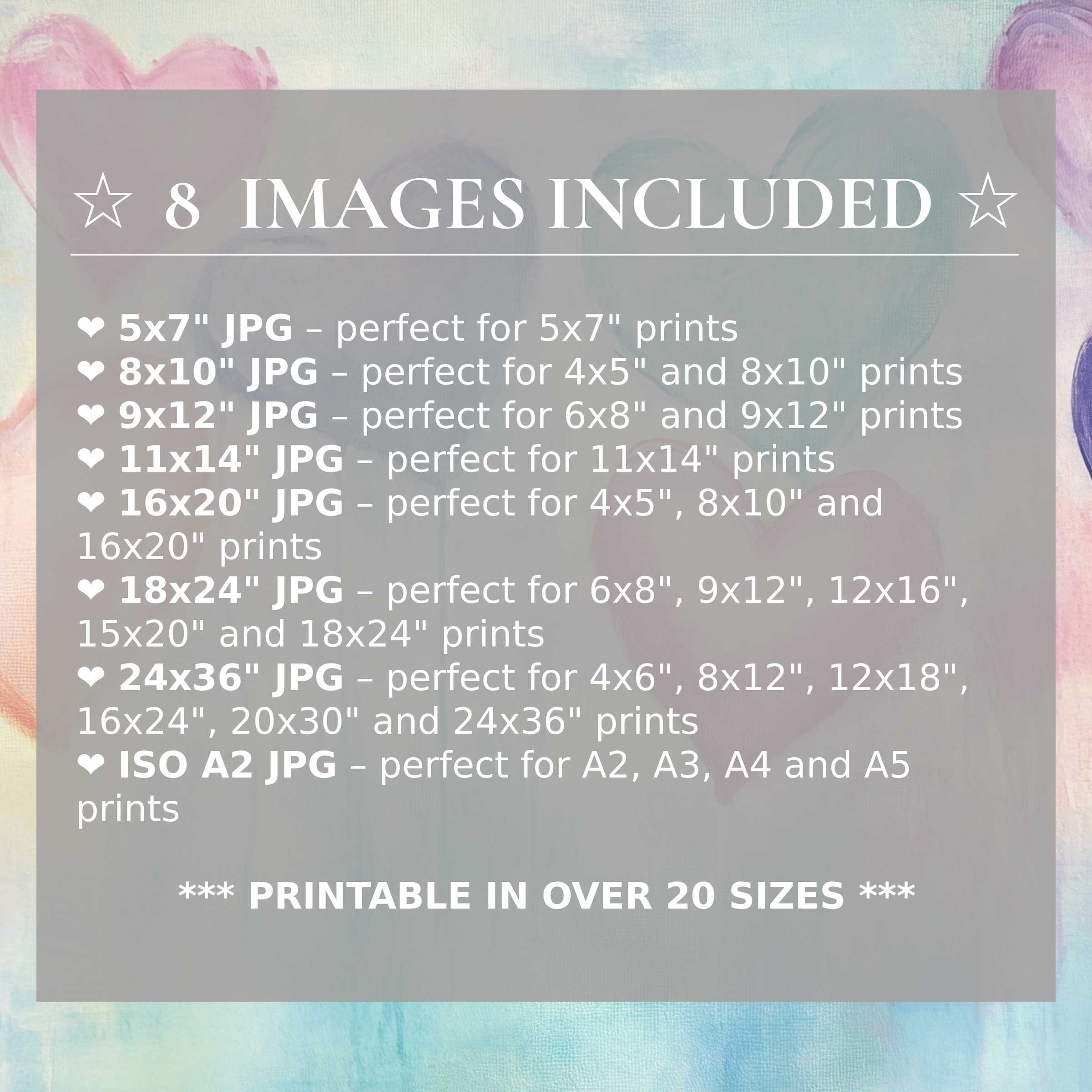 Nursery digital print exuding calming pastels and soft textures, including 8 high-quality sizes to elevate modern interiors with effortless style