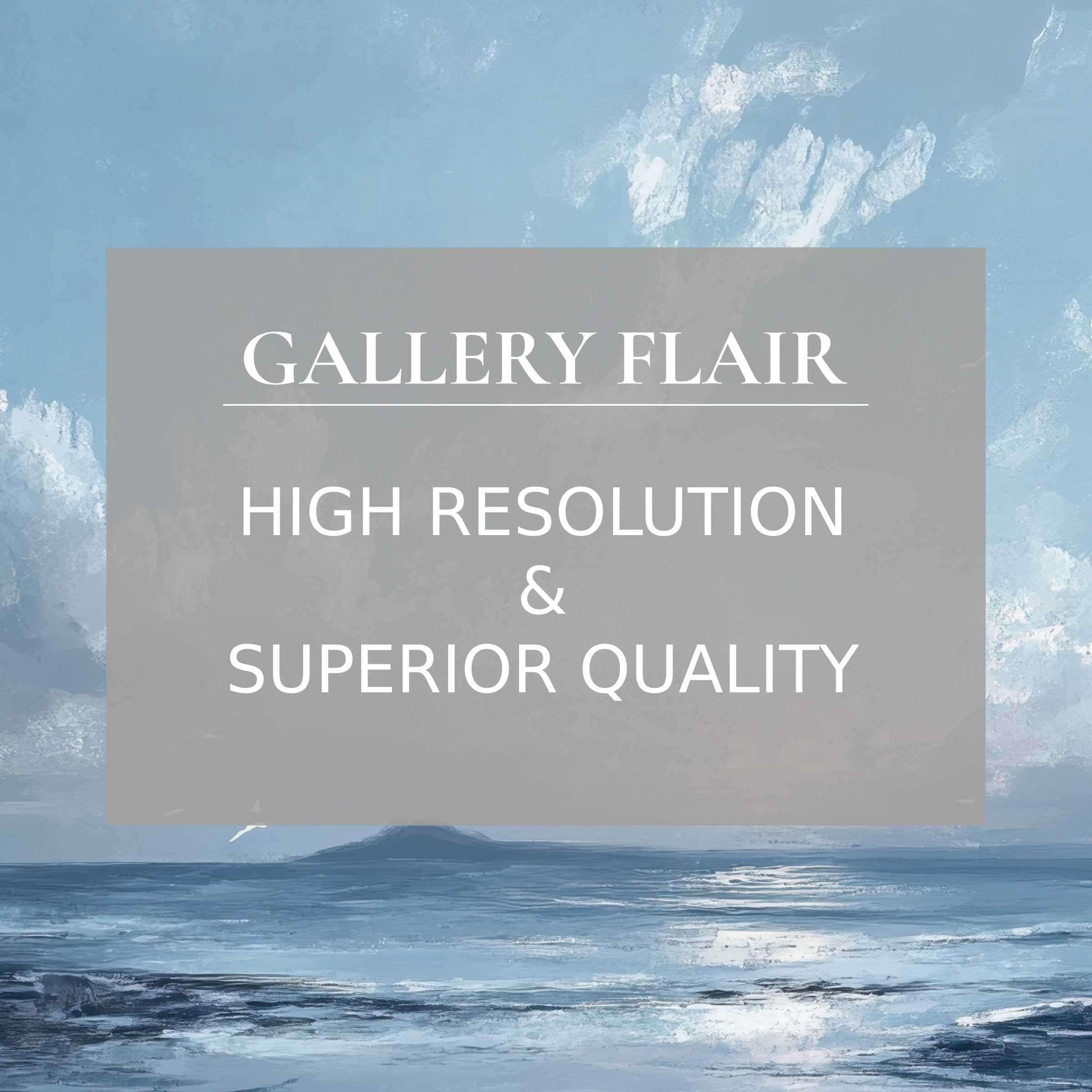 Elegant, high-resolution beach Frame TV picture showcasing serene seascape art with refined, modern visual clarity