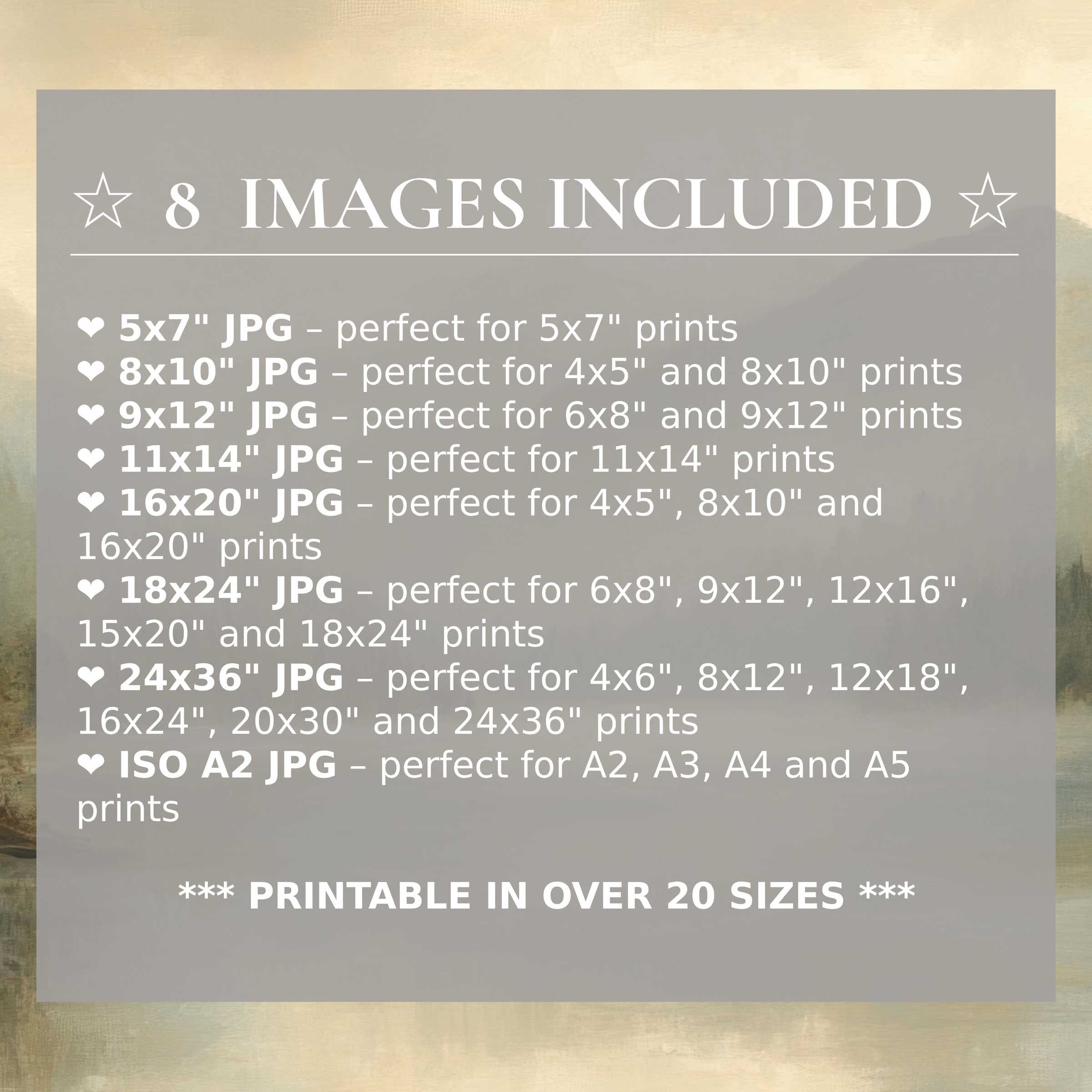 Radiant landscape digital print in soft earth tones evokes tranquility, delivered in 8 high-quality sizes to enhance modern interiors