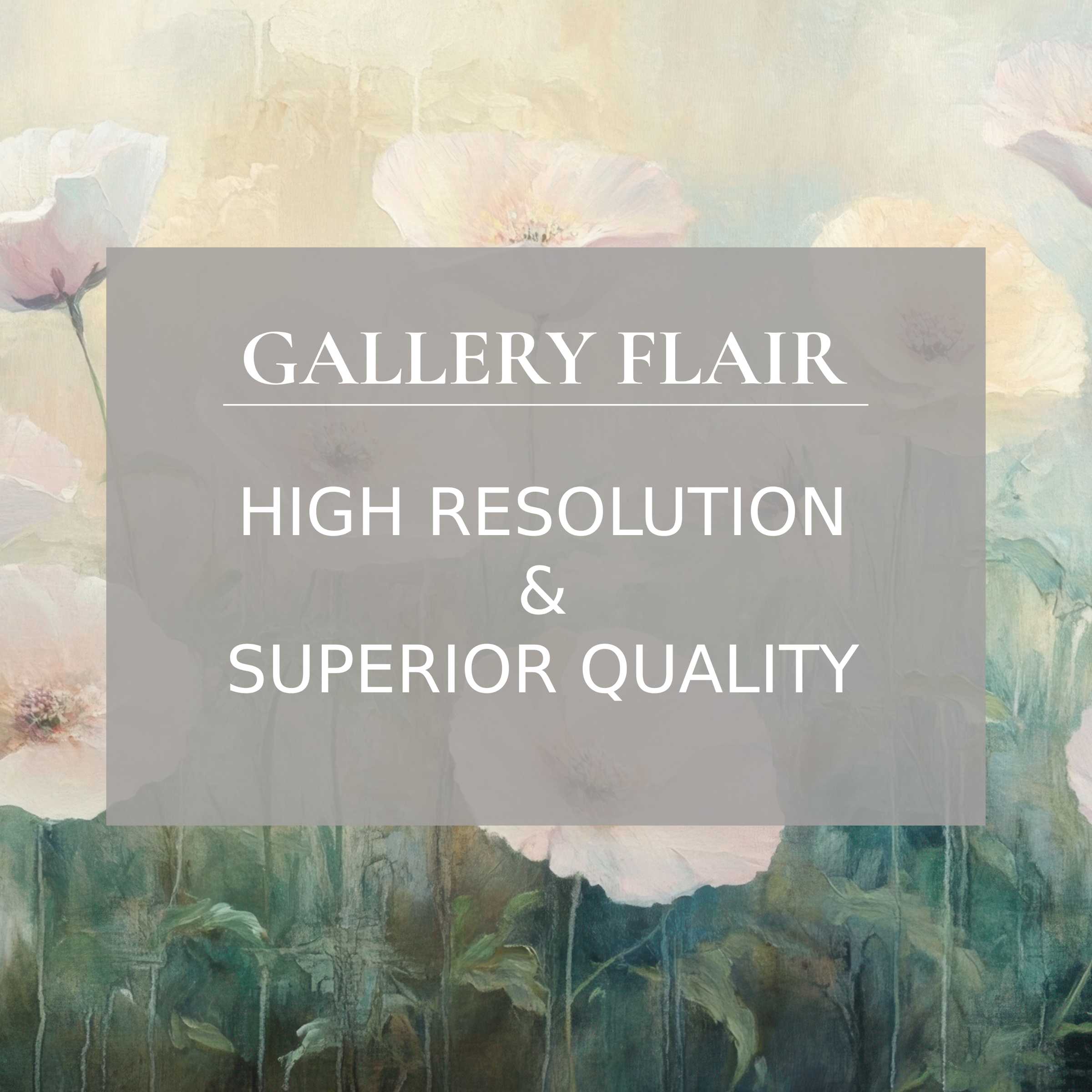 Elegant floral Frame TV picture with soft pastel tones, high resolution, and refined visual clarity for upscale decor