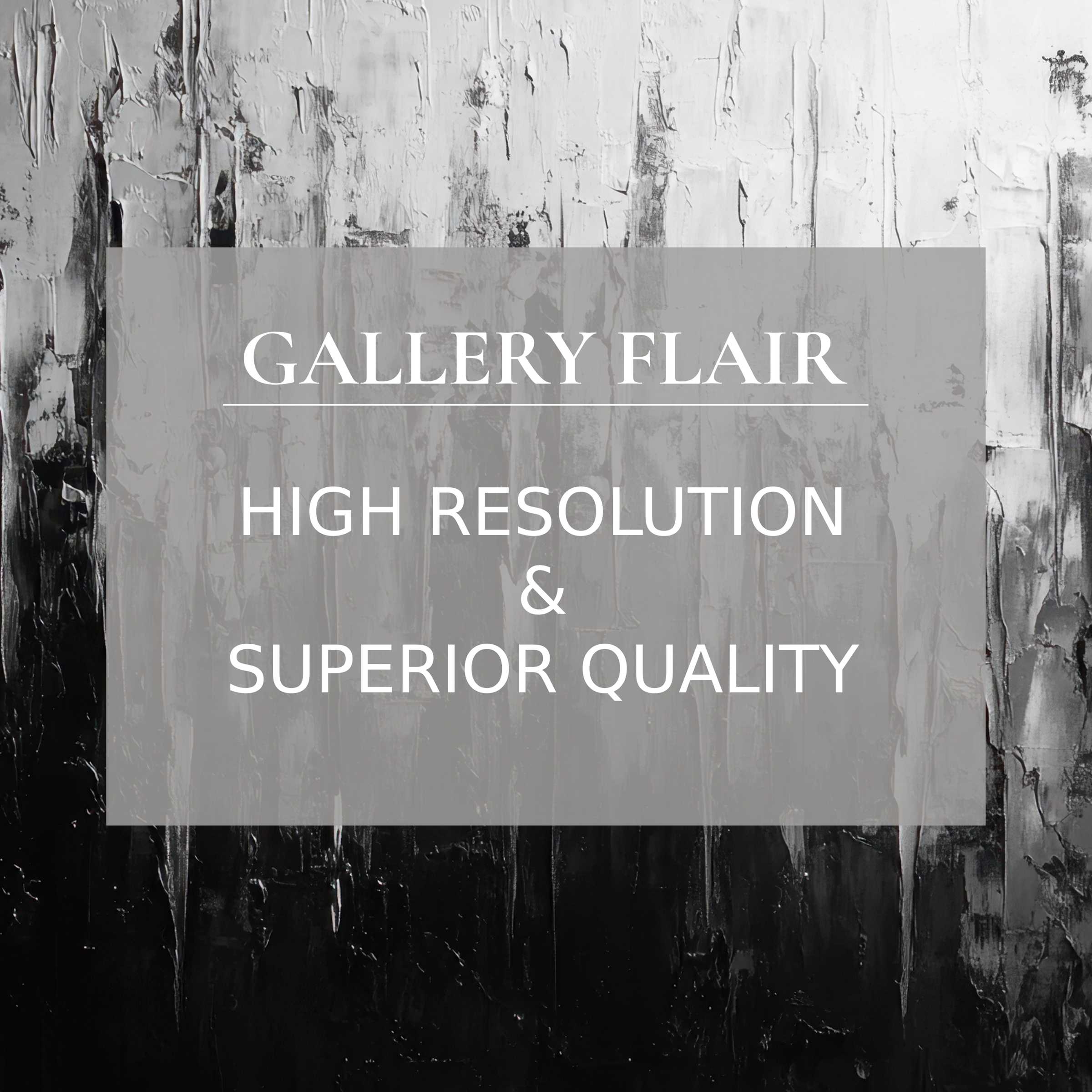Elegant black and white texture with refined brushstrokes in a high-resolution abstract Frame TV picture