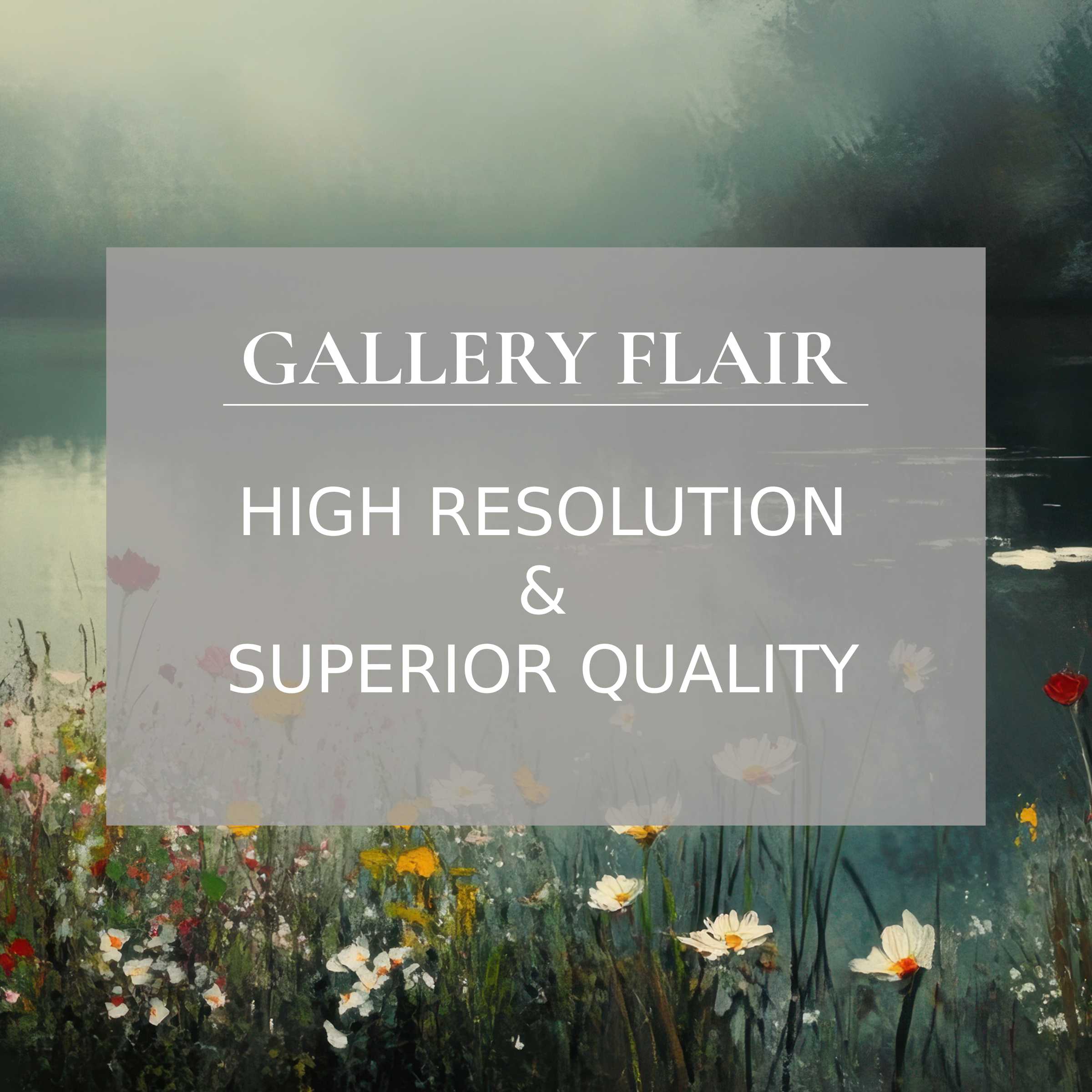 Summer printable art capturing a serene wildflower meadow at dusk, with exquisite detail elevating modern interiors