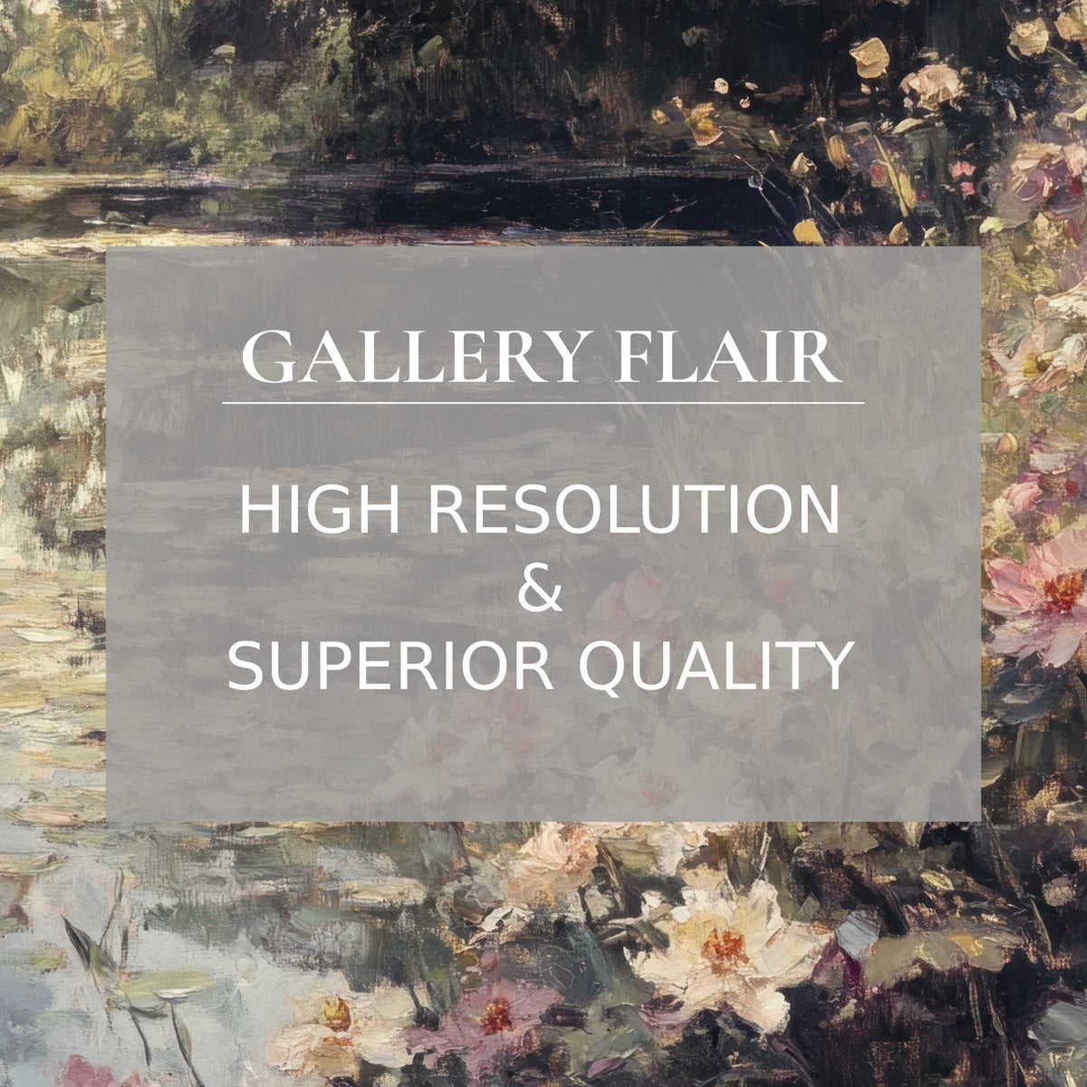 Elegant impressionist floral art with refined texture and clarity, perfect as a summer Frame TV picture for sophisticated decor