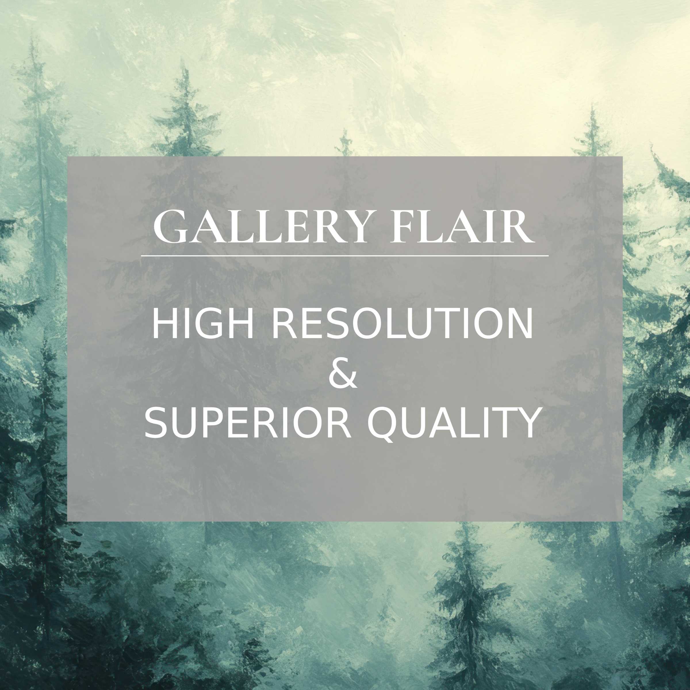 Elegant high-resolution botanical Frame TV picture showcasing refined forest hues with exceptional visual clarity and depth