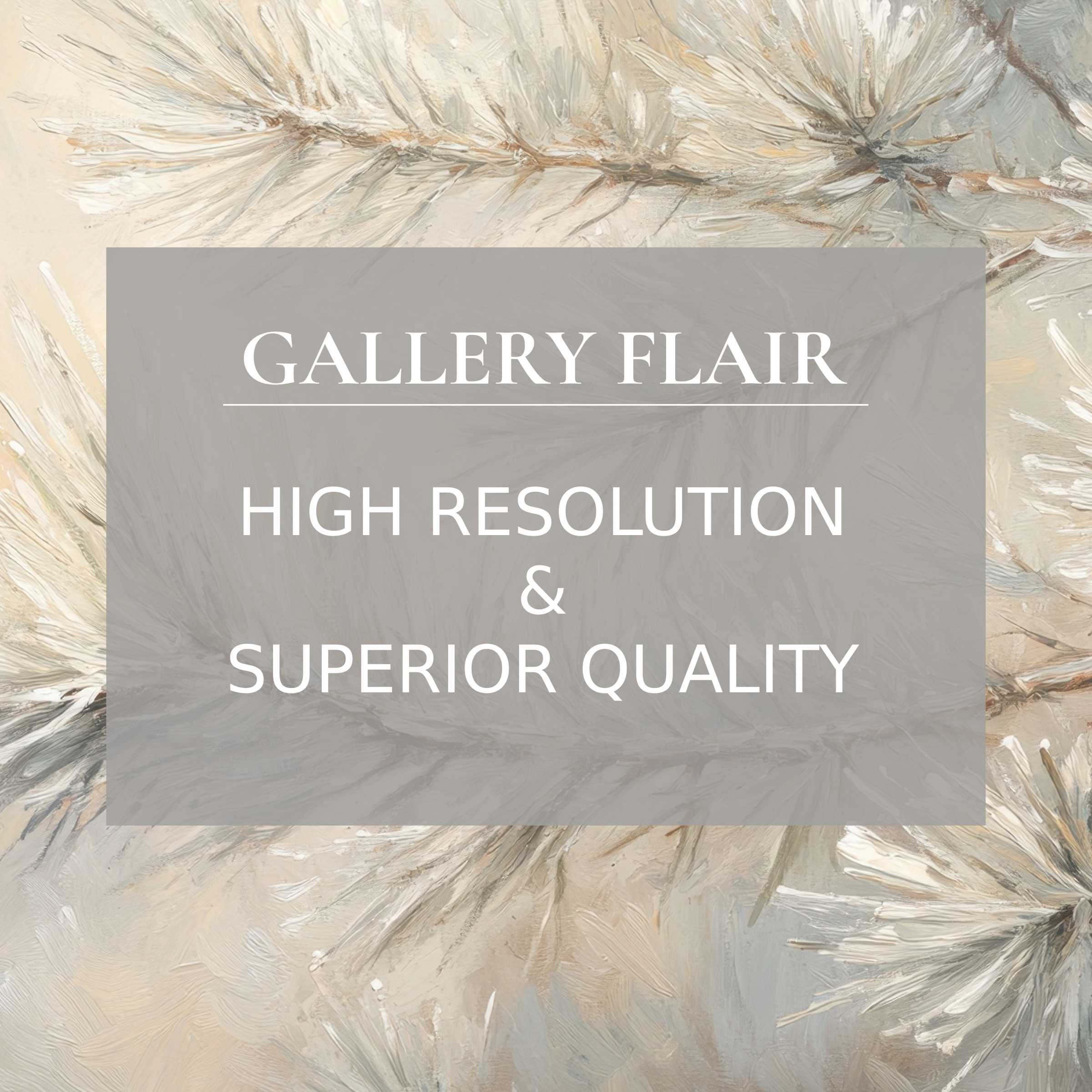 Elegant winter Frame TV picture with high resolution, refined texture, and exquisite visual clarity for modern decor