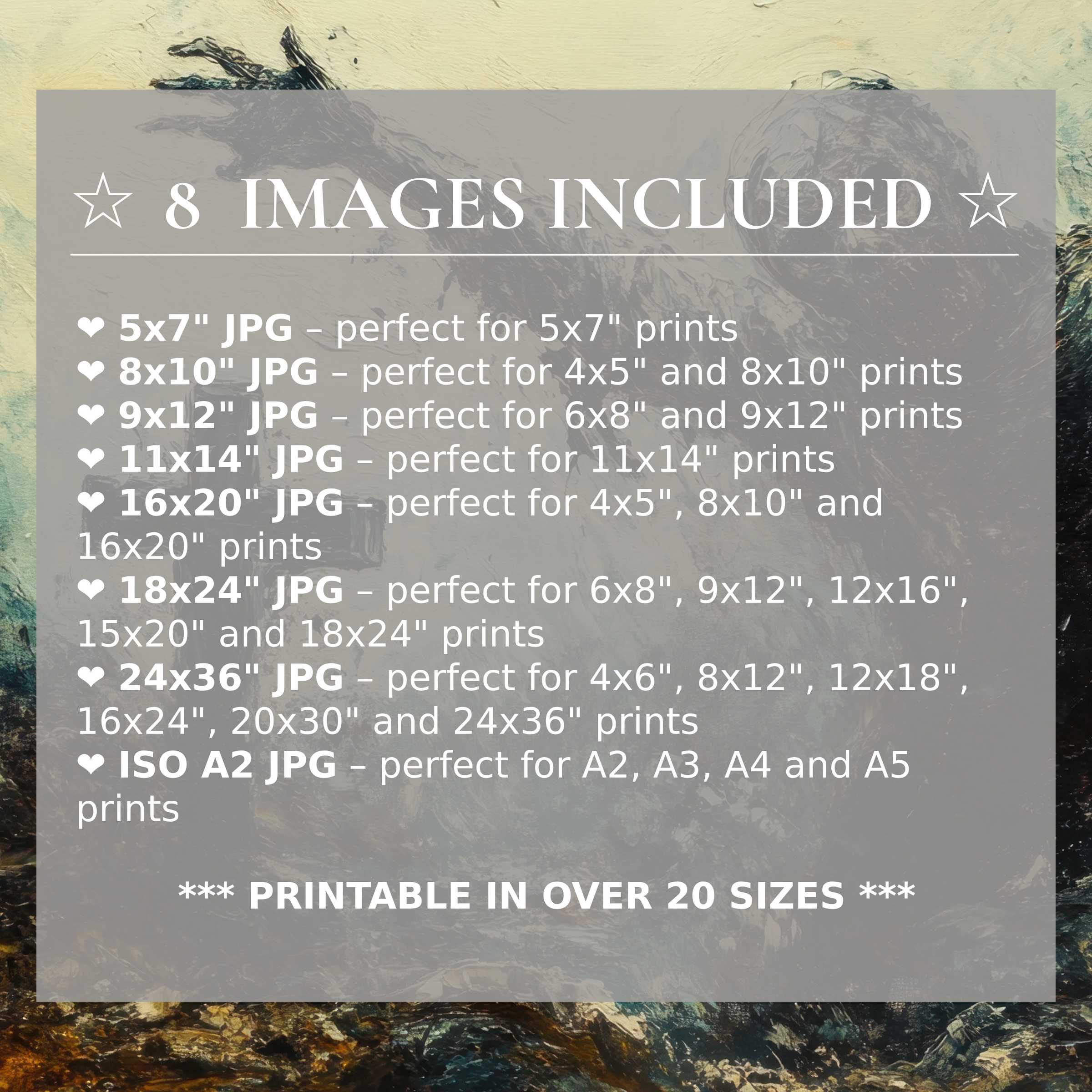 Halloween digital print with radiant black and muted orange hues, offered in 8 high-quality sizes included Elevates modern interiors with versatile, stylish charm