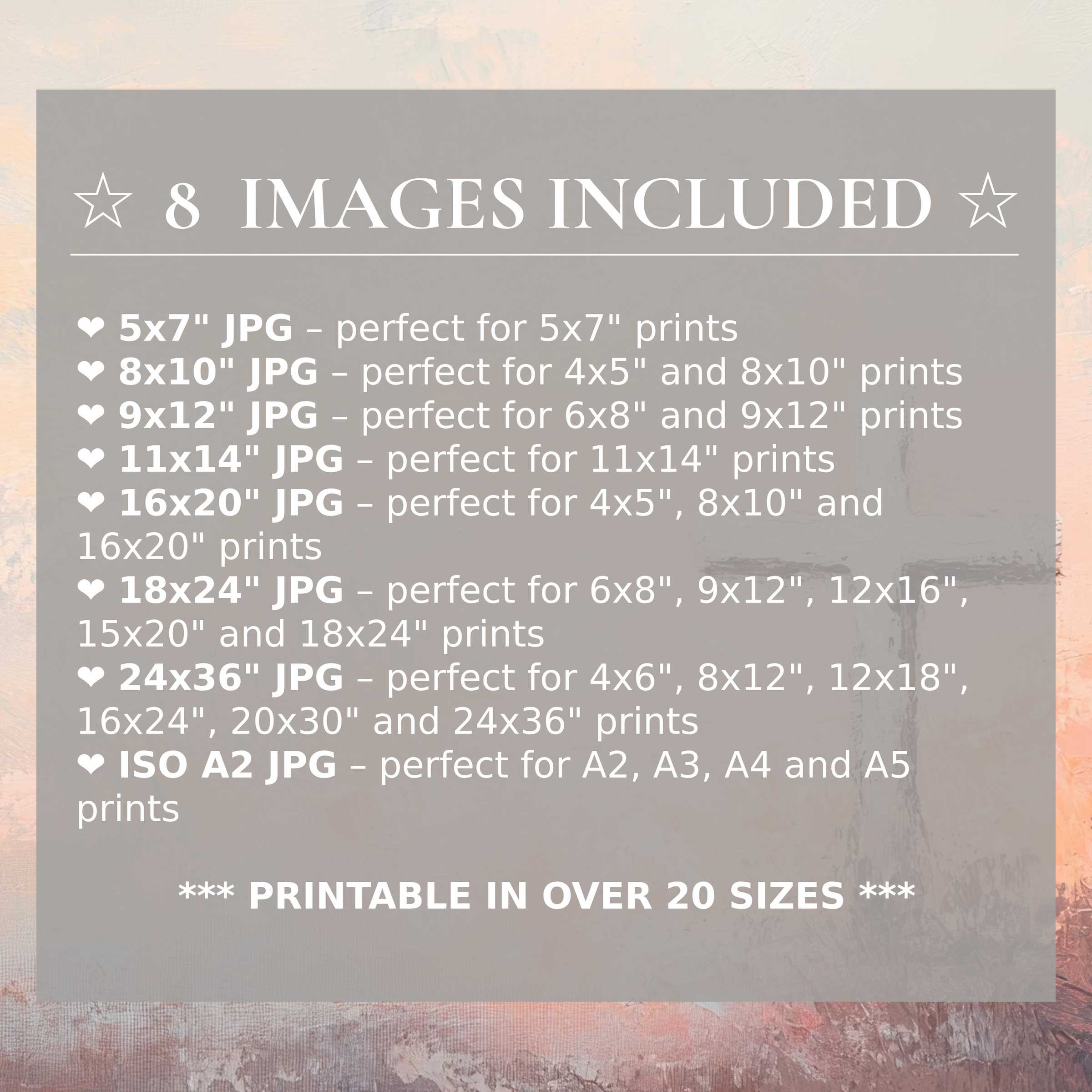 Easter digital print exuding radiant pastels and serene neutrals, enhancing modern interiors with timeless elegance Includes 8 high-resolution sizes in one download