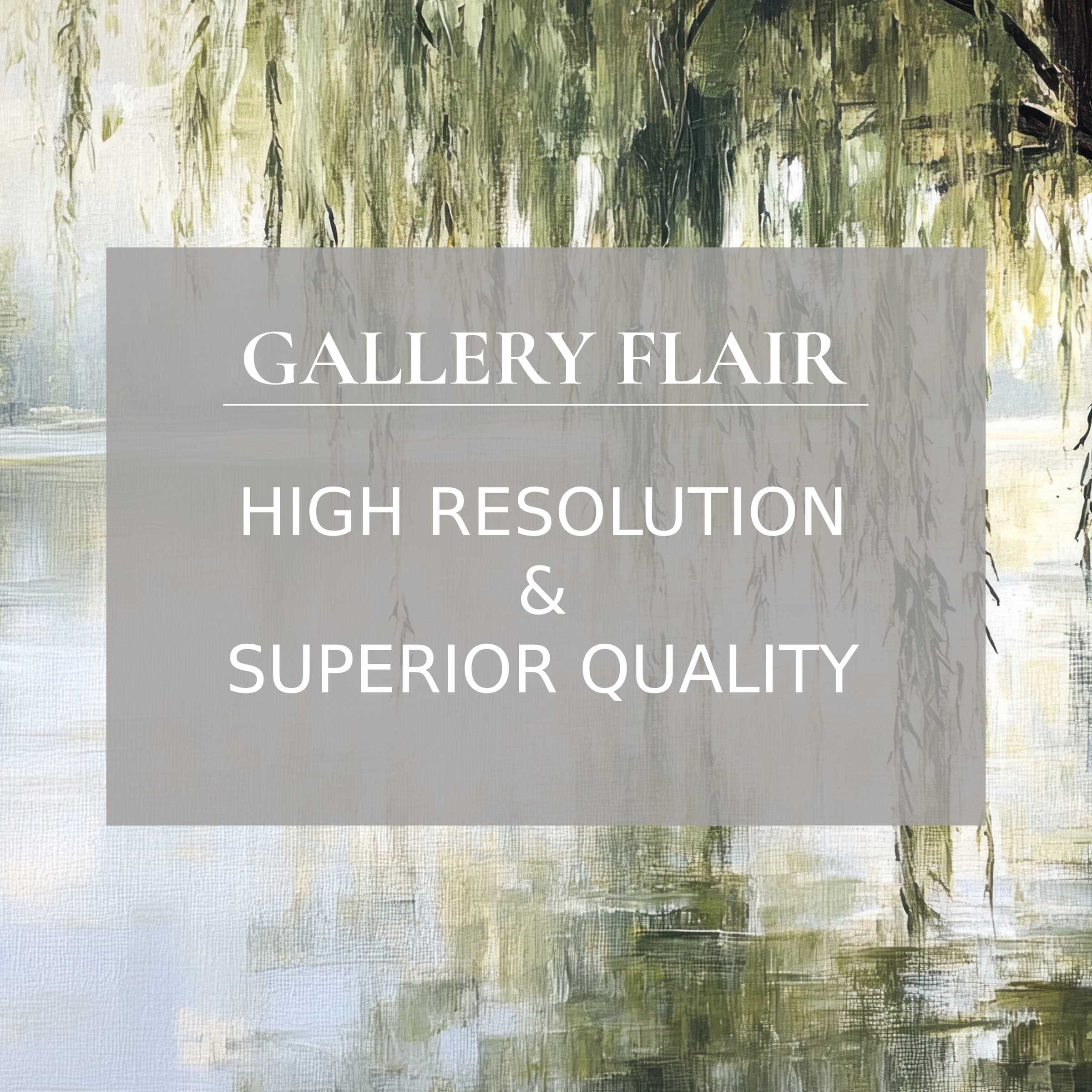 Calming tree printable art featuring delicate hanging branches in soft greens, enriching modern interiors with refined texture and serene ambiance