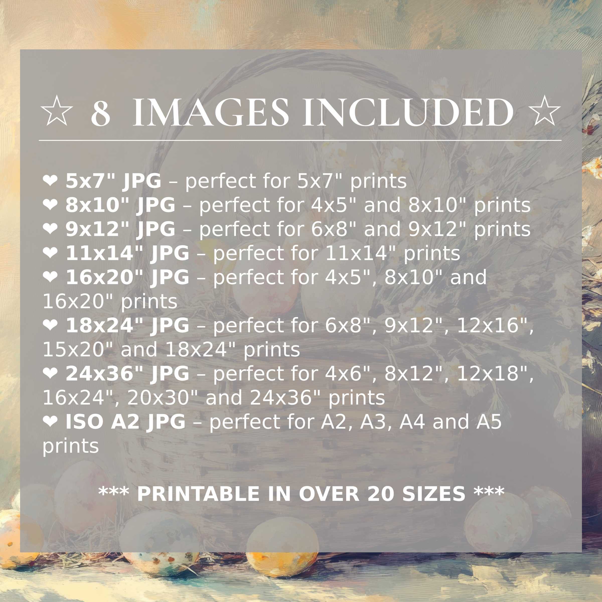 Radiant Easter digital print in soft cream and muted pastel tones, offered in 8 high-quality sizes included Elevate modern interiors with effortless style and versatile elegance