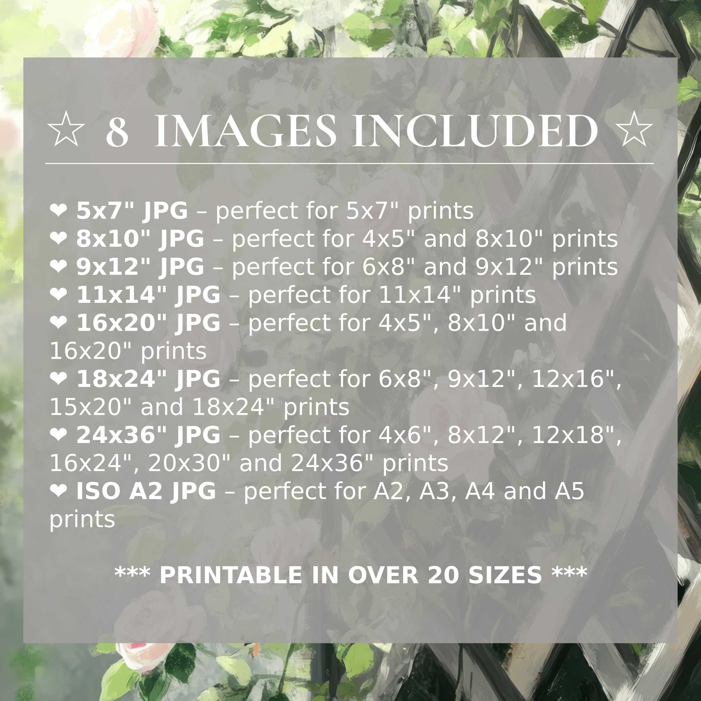 Radiant spring digital print in soft greens and blush tones, offered in 8 high-quality sizes to elevate modern interiors with versatile, refined style