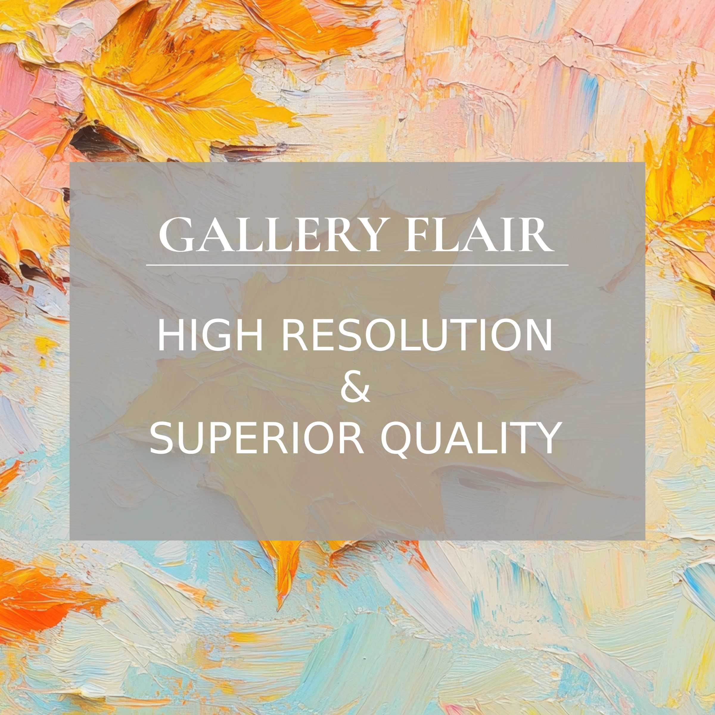 Vibrant tree printable art in rich impasto textures, infusing modern interiors with radiant warmth and refined artistic elegance