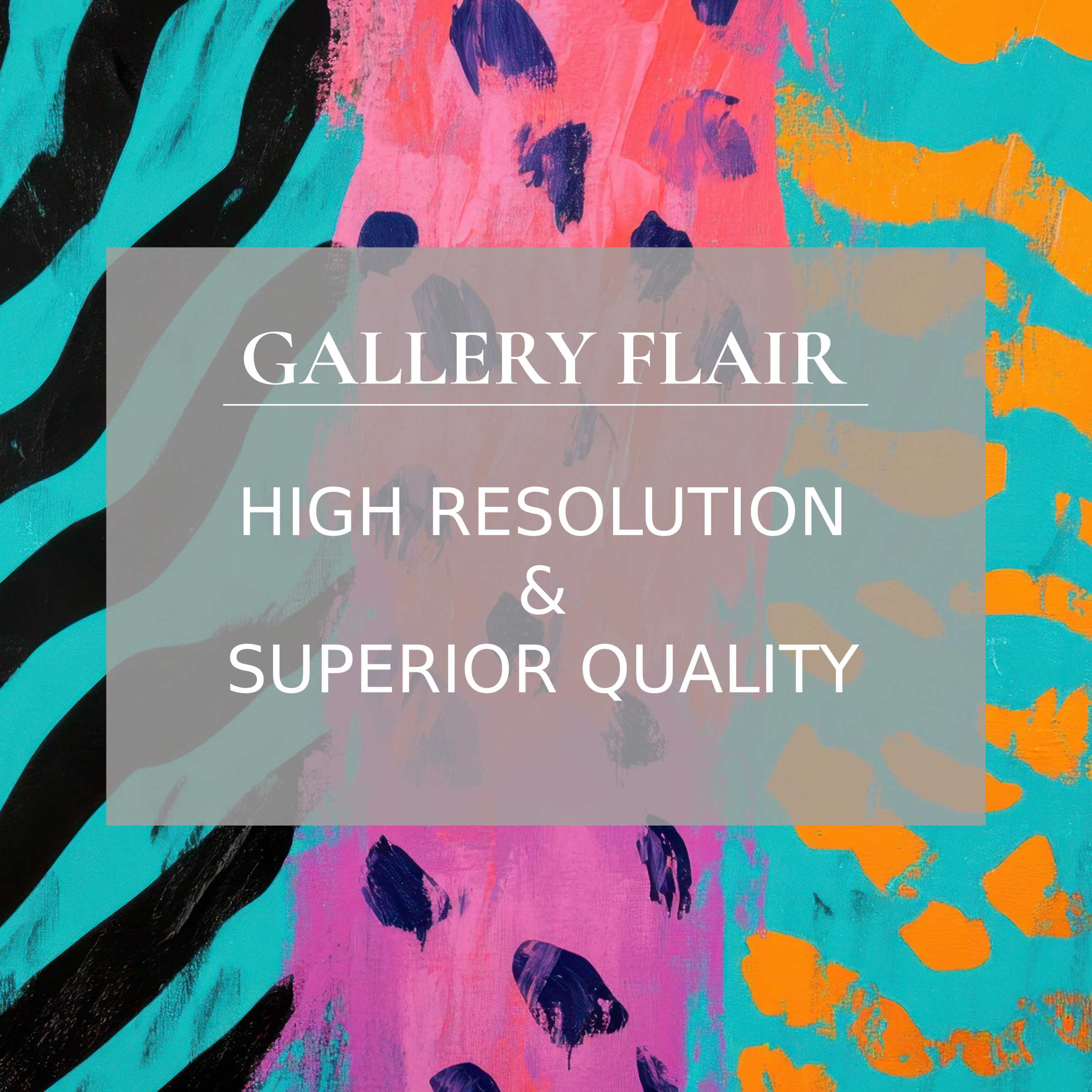 Vibrant pop art Frame TV picture with crisp resolution, elegant color contrasts, and striking modern visual clarity