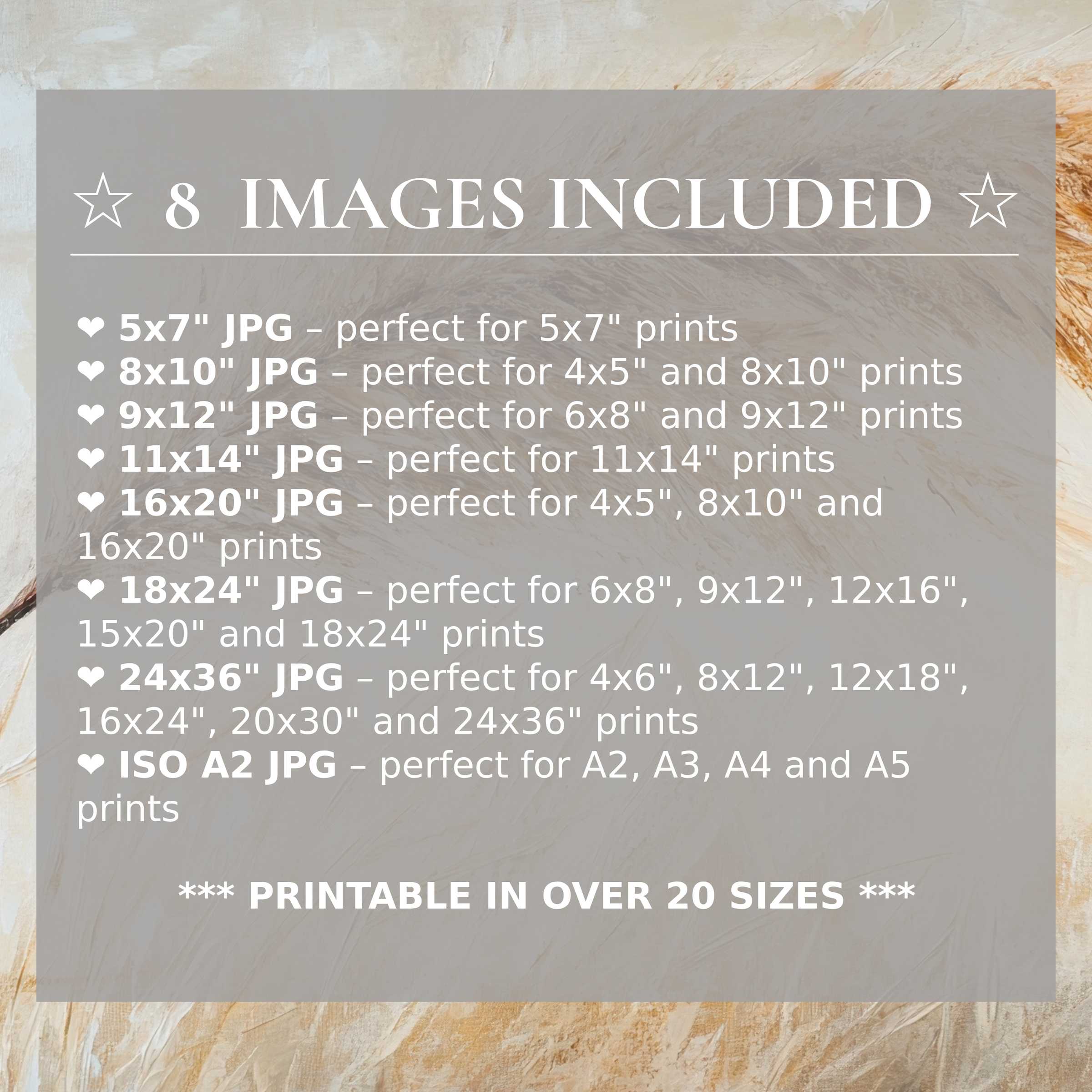 Boho digital print radiates warm earth tones and soft textures, offering 8 high-quality sizes to elevate modern interiors with versatile, stylish charm