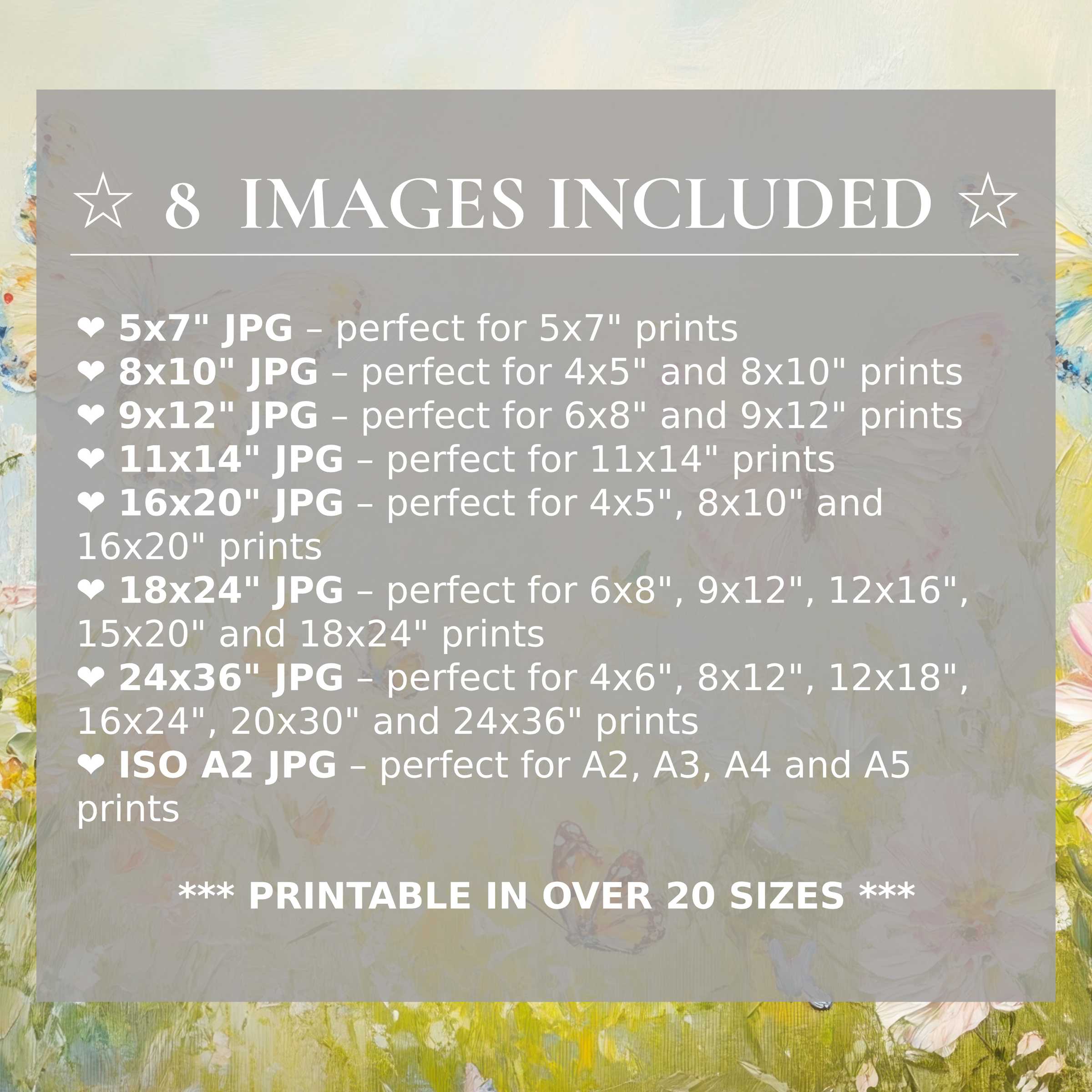 Nursery digital print in soft pastels with radiant yellows and calming blues, offered in 8 high-quality sizes for versatile, stylish modern interiors