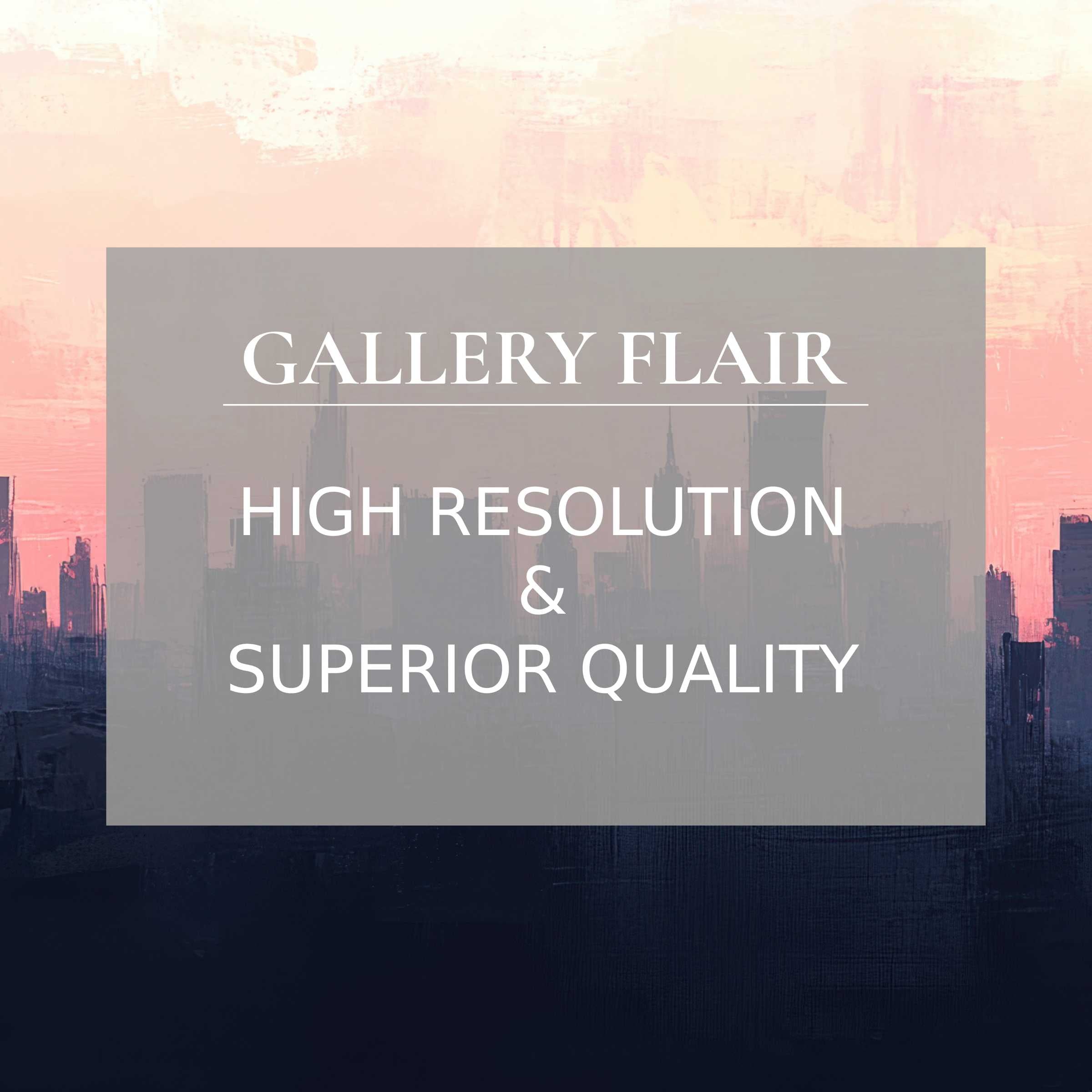 Elegant urban skyline art with soft pastel hues and sharp detail, perfect for an urban Frame TV picture