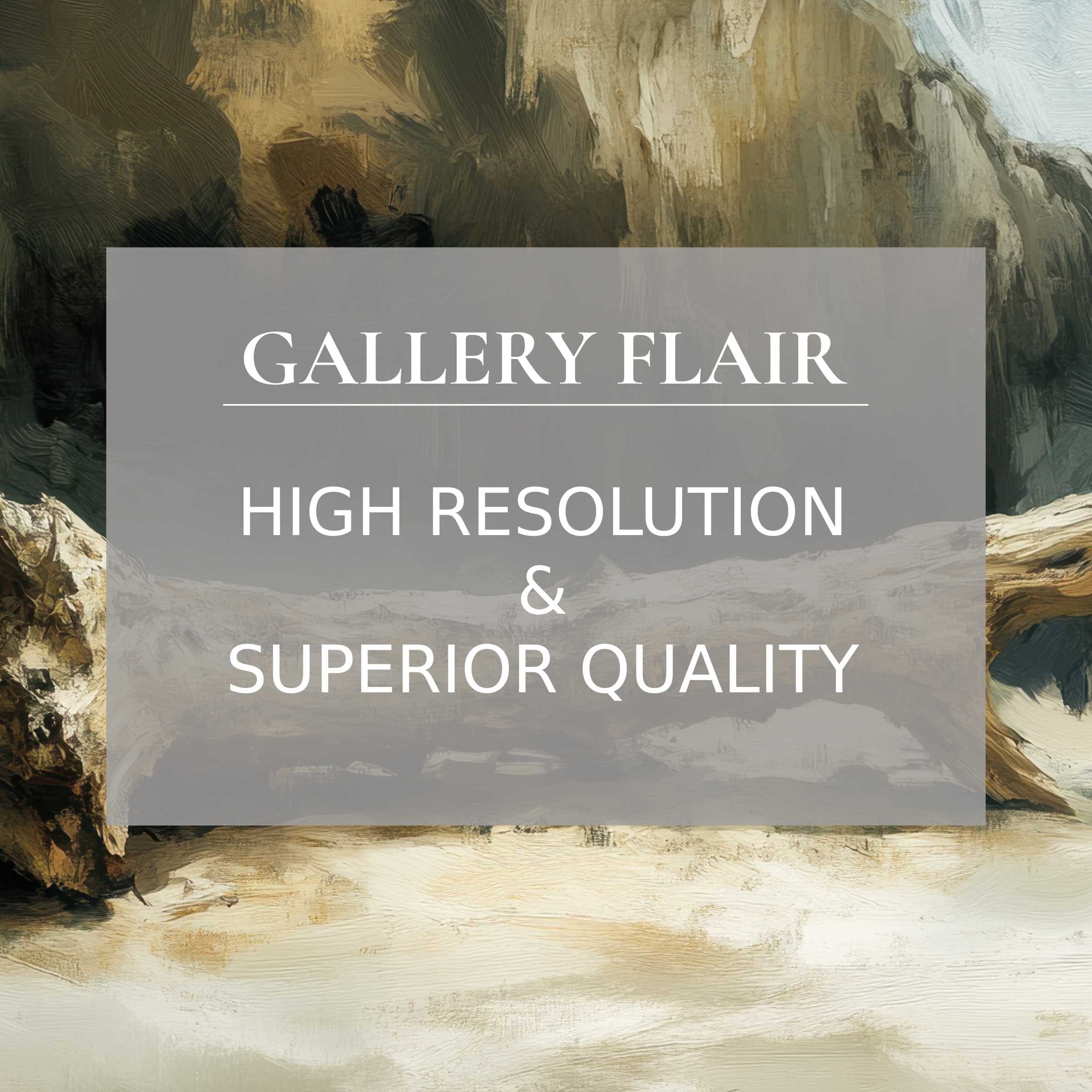 Elegant coastal Frame TV picture with refined brushwork, high resolution, and exceptional visual clarity for upscale decor