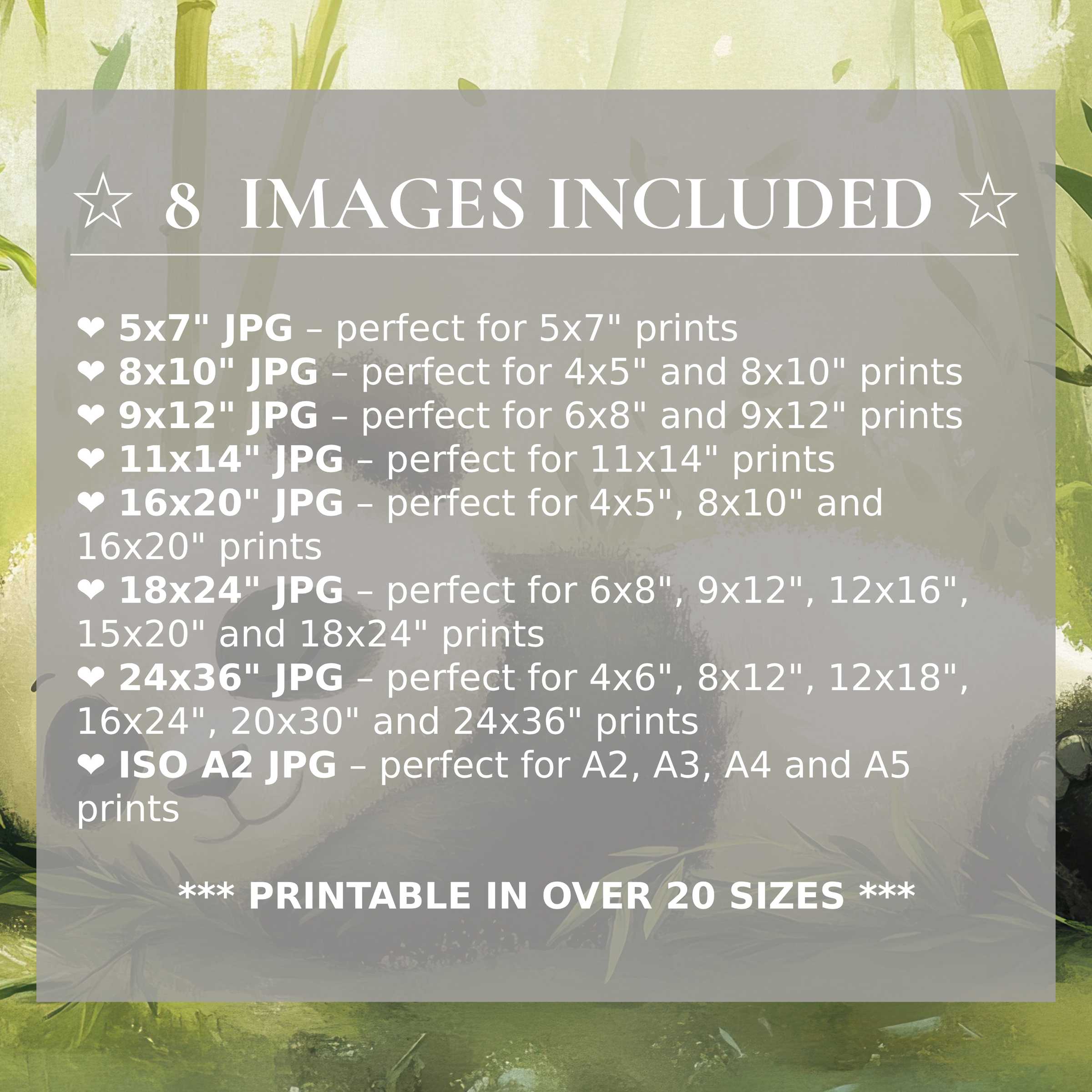 Nursery digital print in calming green and soft neutral hues, delivered in 8 premium sizes to elevate modern interiors with versatile, stylish charm