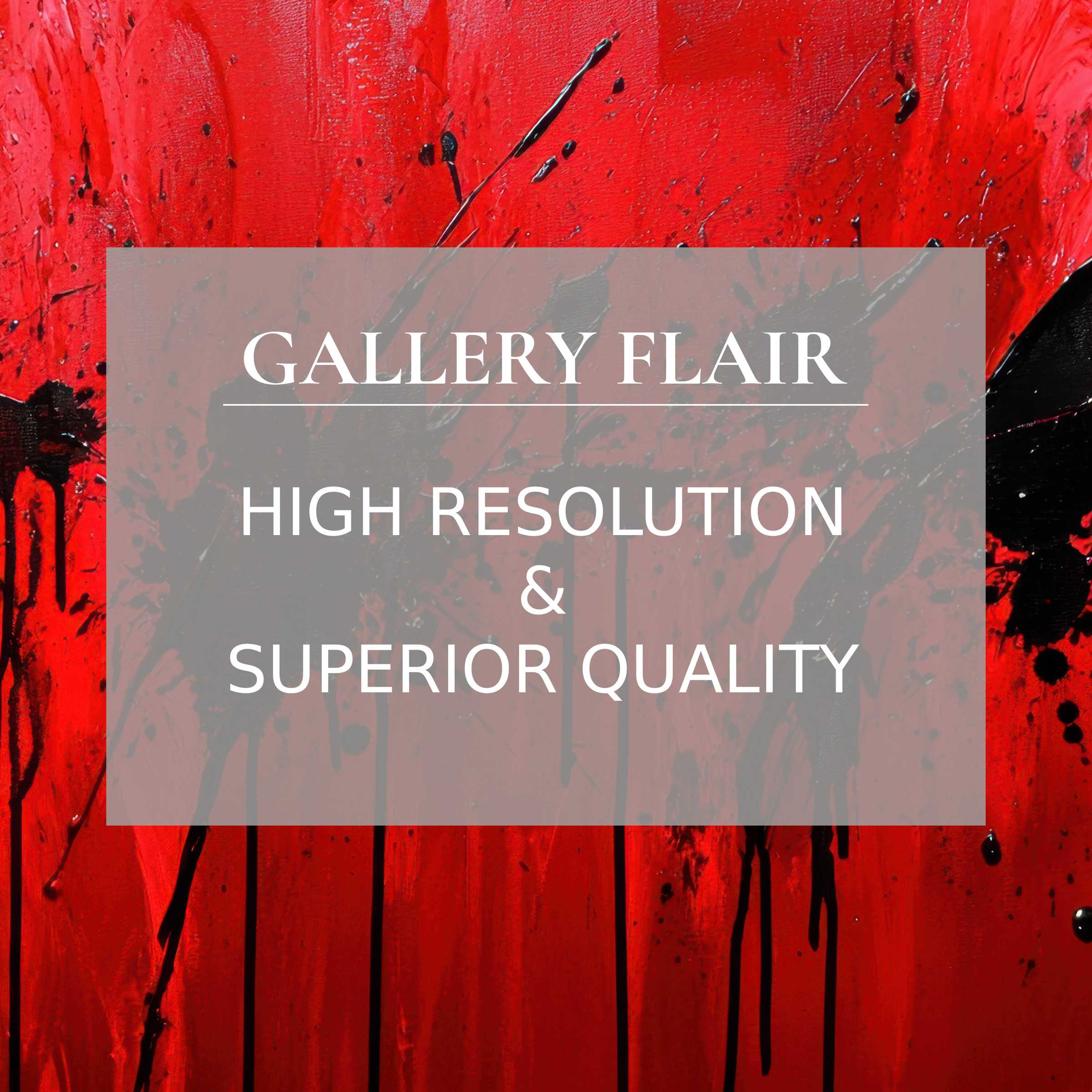 Modern printable art featuring bold, textured reds and blacks that intensify chic interiors with radiant, gallery-quality detail