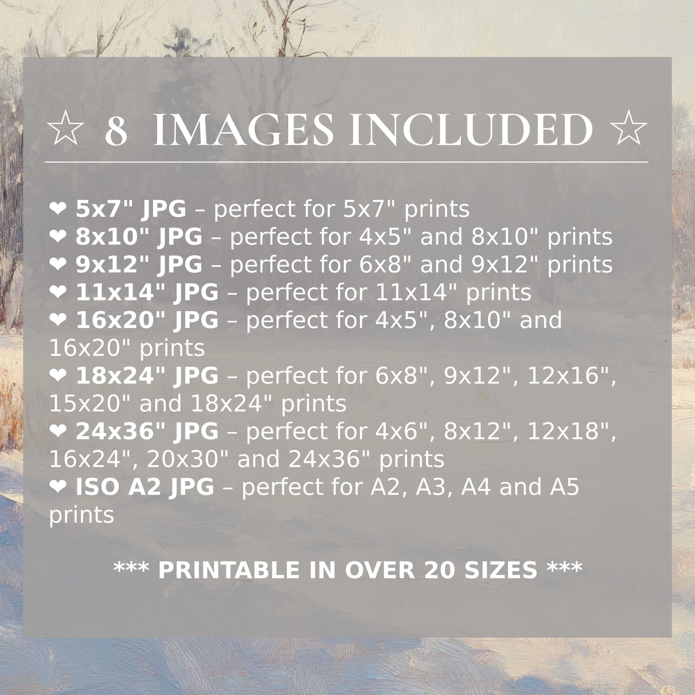 Winter digital print embracing serene icy blues and soft neutrals, elevating modern interiors with radiant calm Includes 8 high-quality sizes