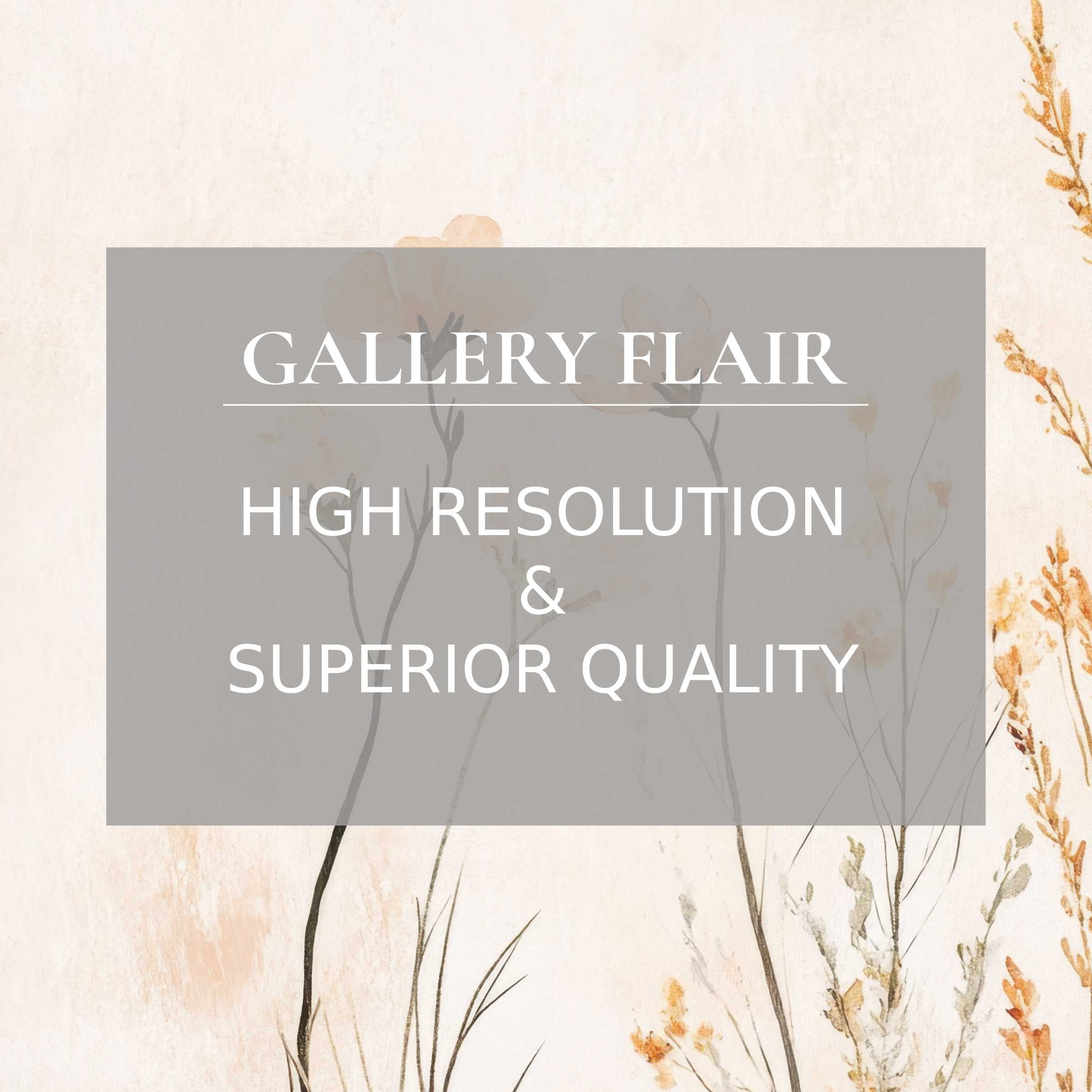 Boho printable art featuring delicate wildflowers in warm earth tones, radiating calming elegance and refined texture