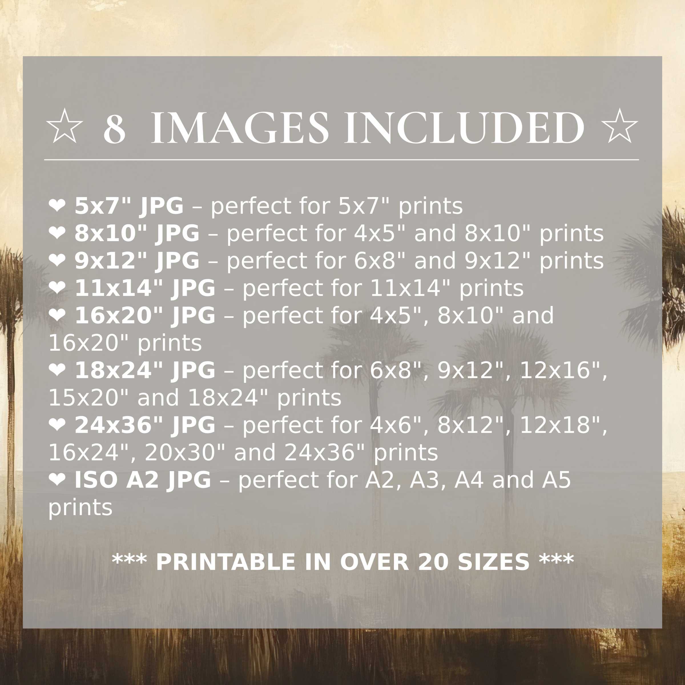 Coastal digital print radiates calming beige and soft brown tones, included in 8 premium sizes to elevate modern interiors with versatile, refined style