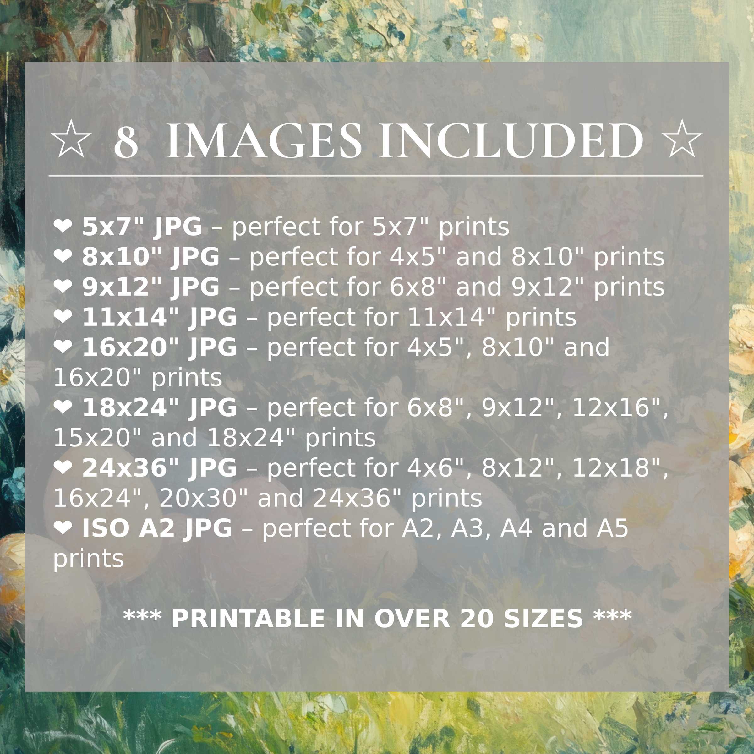 Radiant Easter digital print in soothing greens and yellows, offered in 8 high-quality sizes to elevate modern interiors with versatile elegance