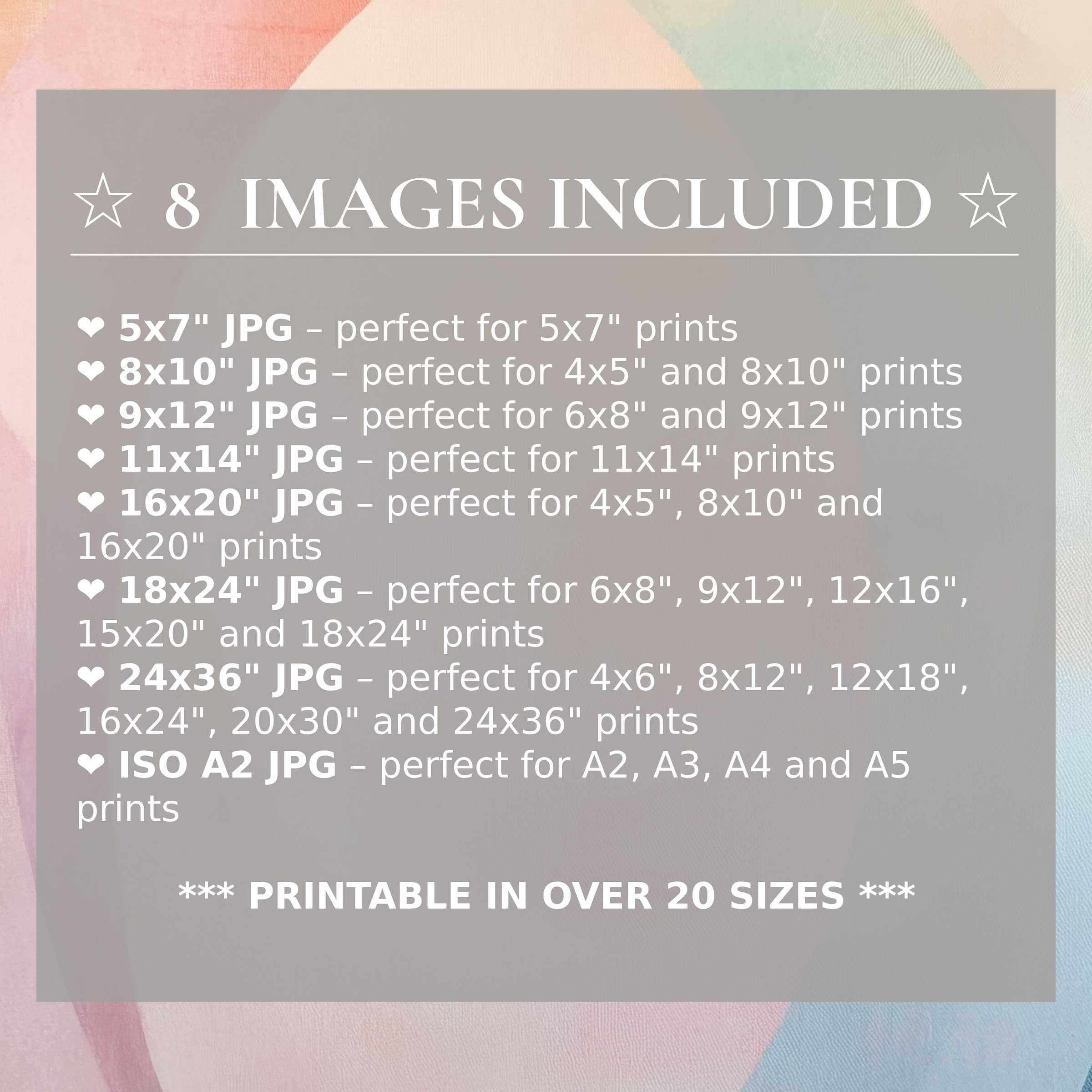 Boho digital print radiates serene blush, soft peach, and gentle teal hues, offered in 8 high-quality sizes to elevate modern interiors with versatile, elegant style