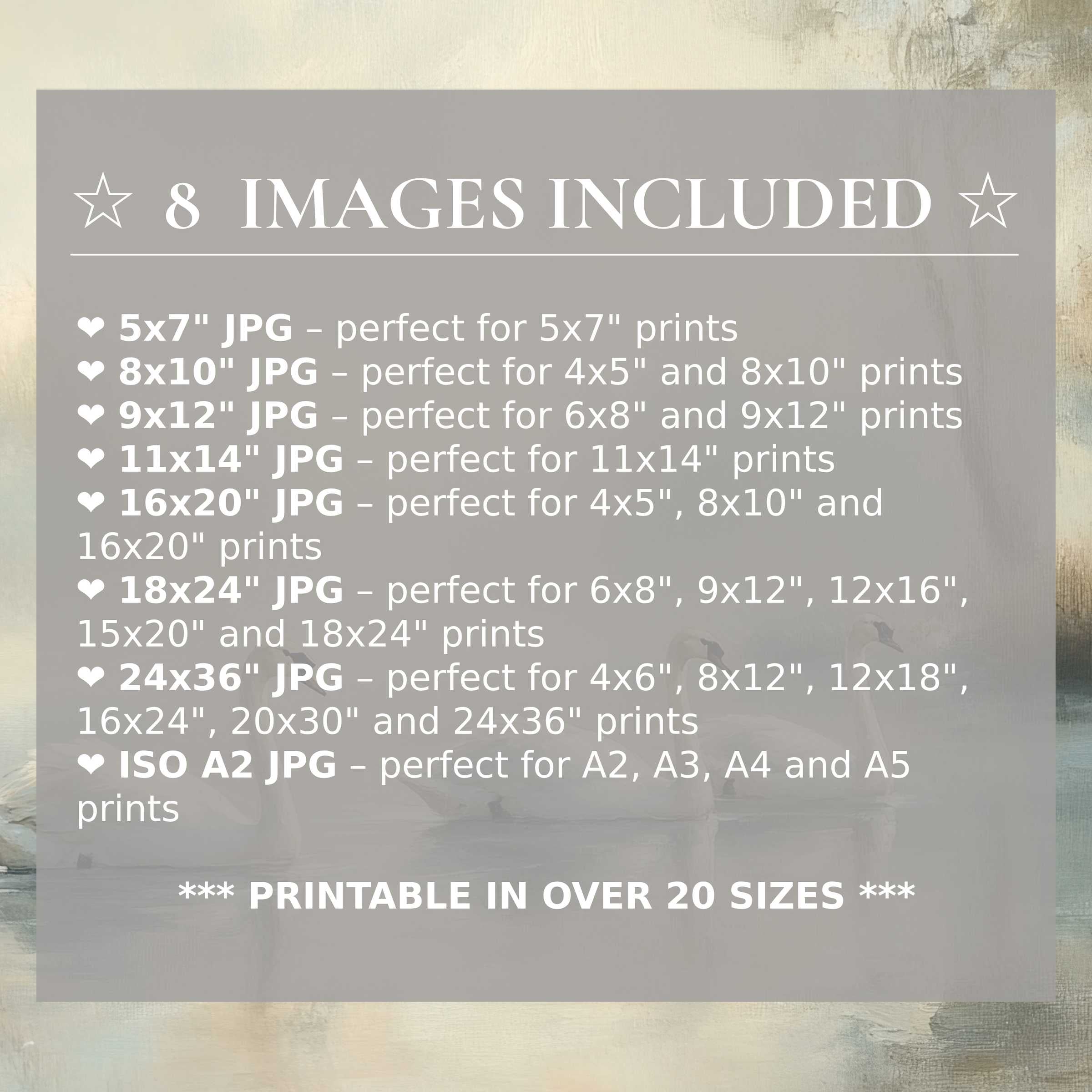 Vintage digital print with serene cream, soft gray, and muted blue hues, radiating calm sophistication and offered in 8 high-quality sizes for versatile modern decor