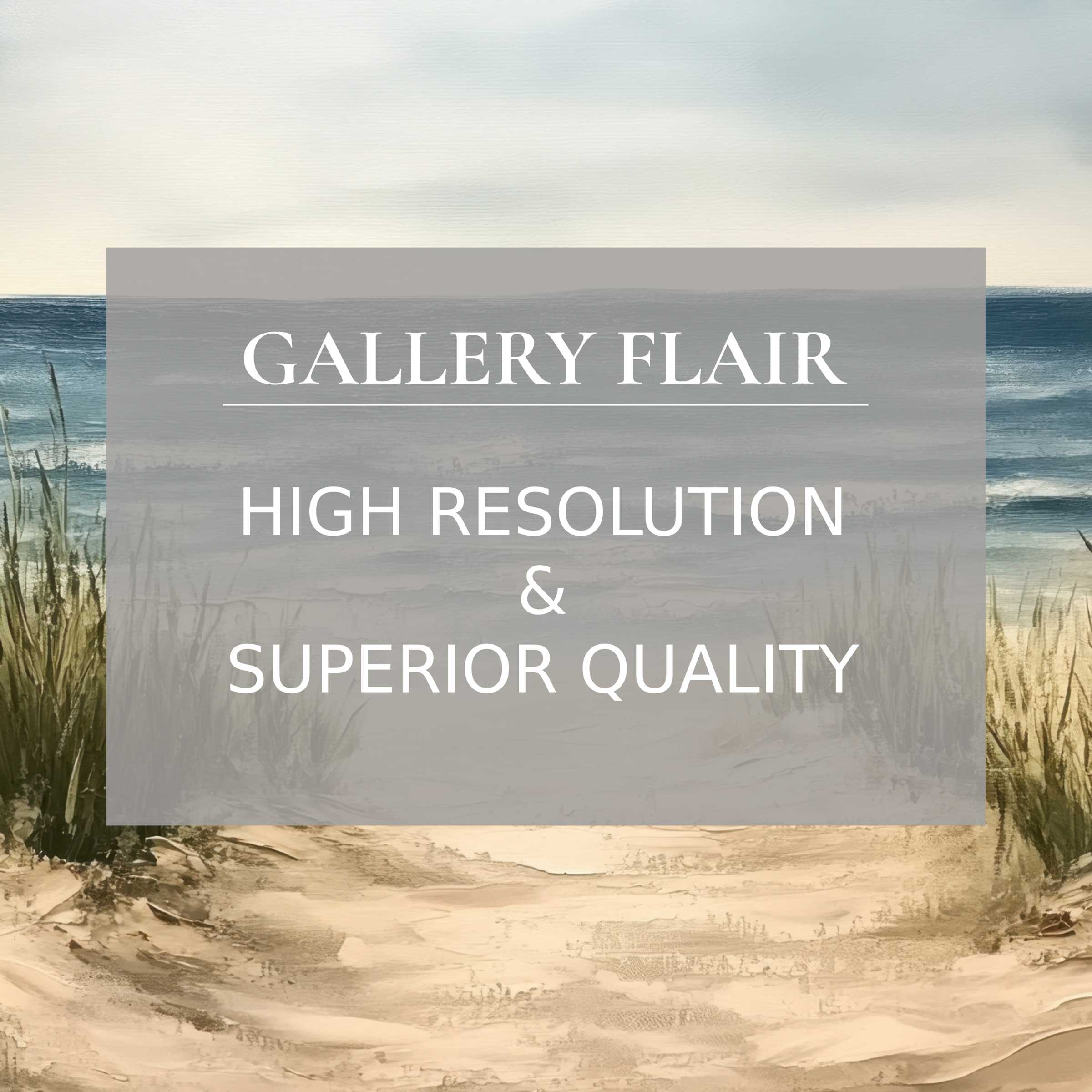 Elegant, high-resolution landscape Frame TV picture capturing serene coastal dunes with refined textures and visual clarity