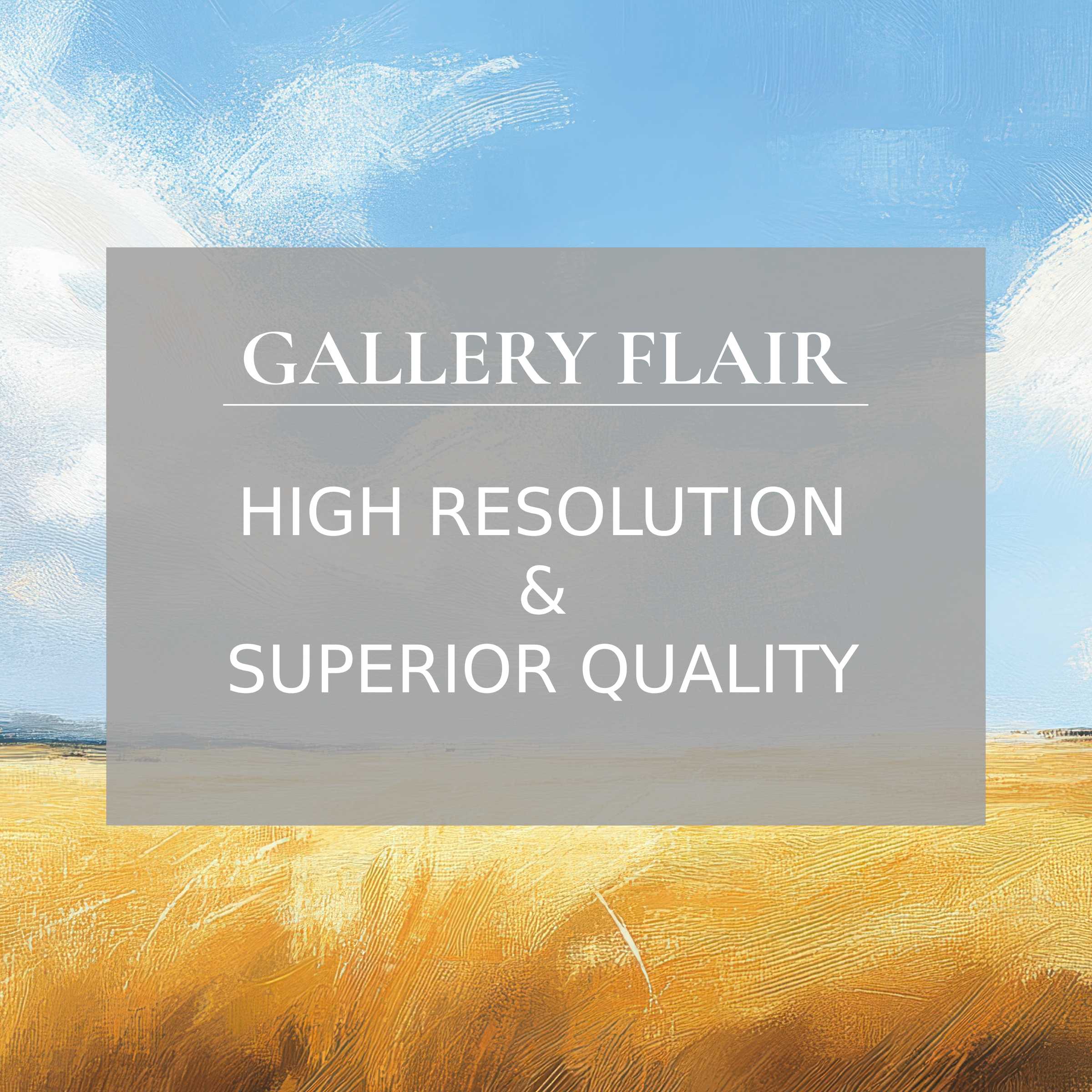 Radiant farmhouse printable art with textured golden fields and serene sky, enhancing modern interiors with premium detail and calming warmth