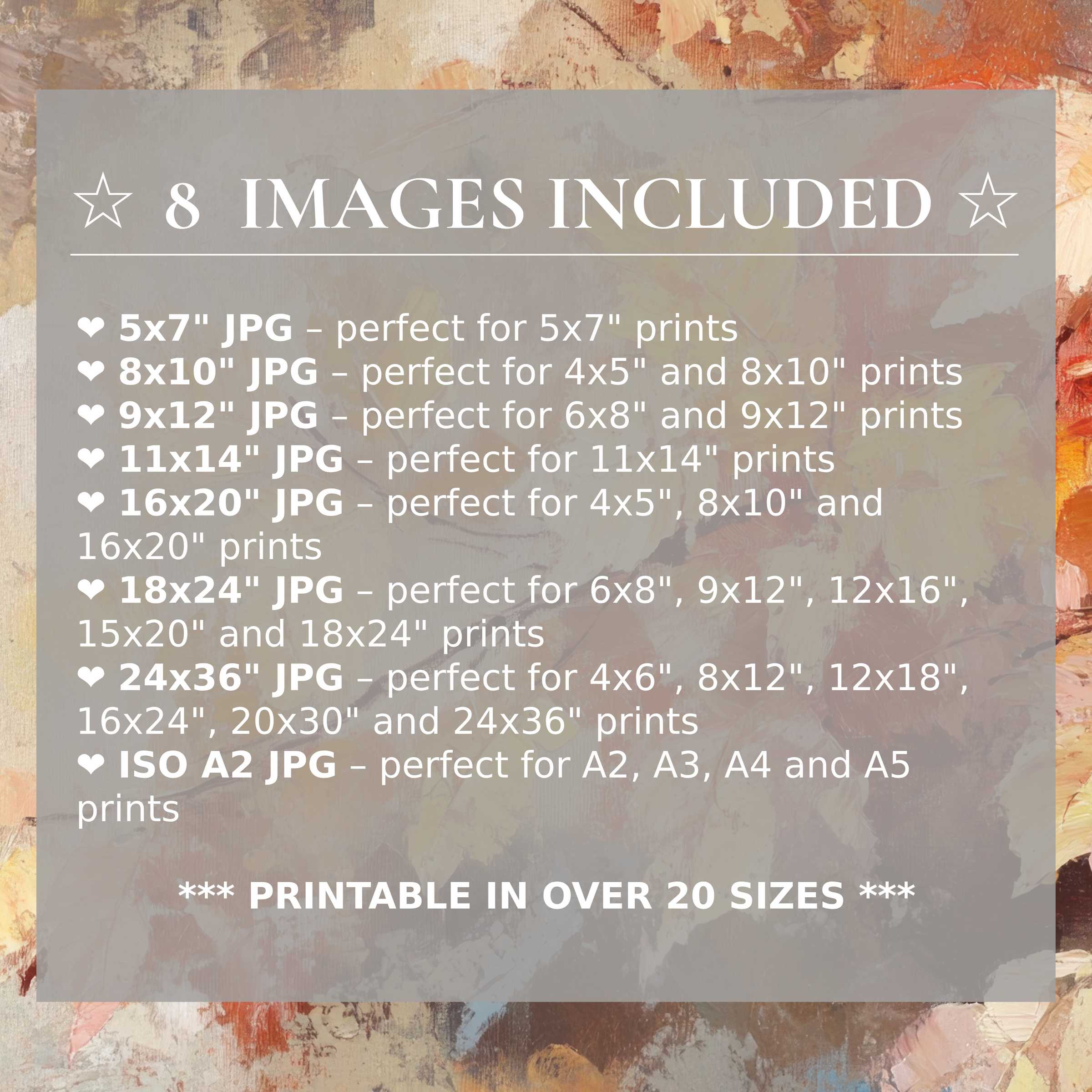 Botanical digital print in warm terracotta and muted earth tones, radiating calm and sophistication, includes 8 high-quality sizes to elevate modern interiors with trusted versatility and style
