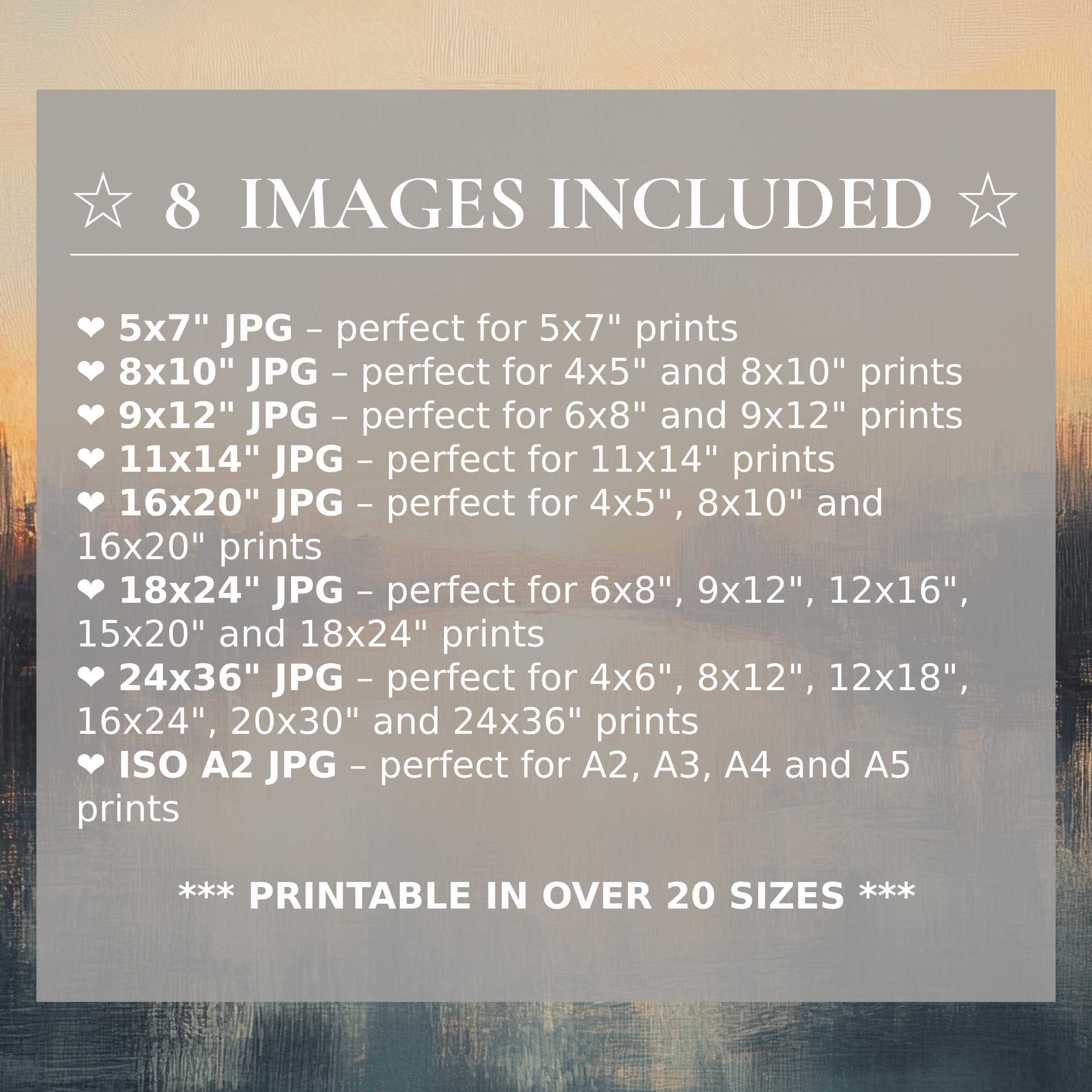 Urban digital print radiating warm amber and deep indigo hues, enhancing modern spaces with style and flexibility in 8 premium sizes