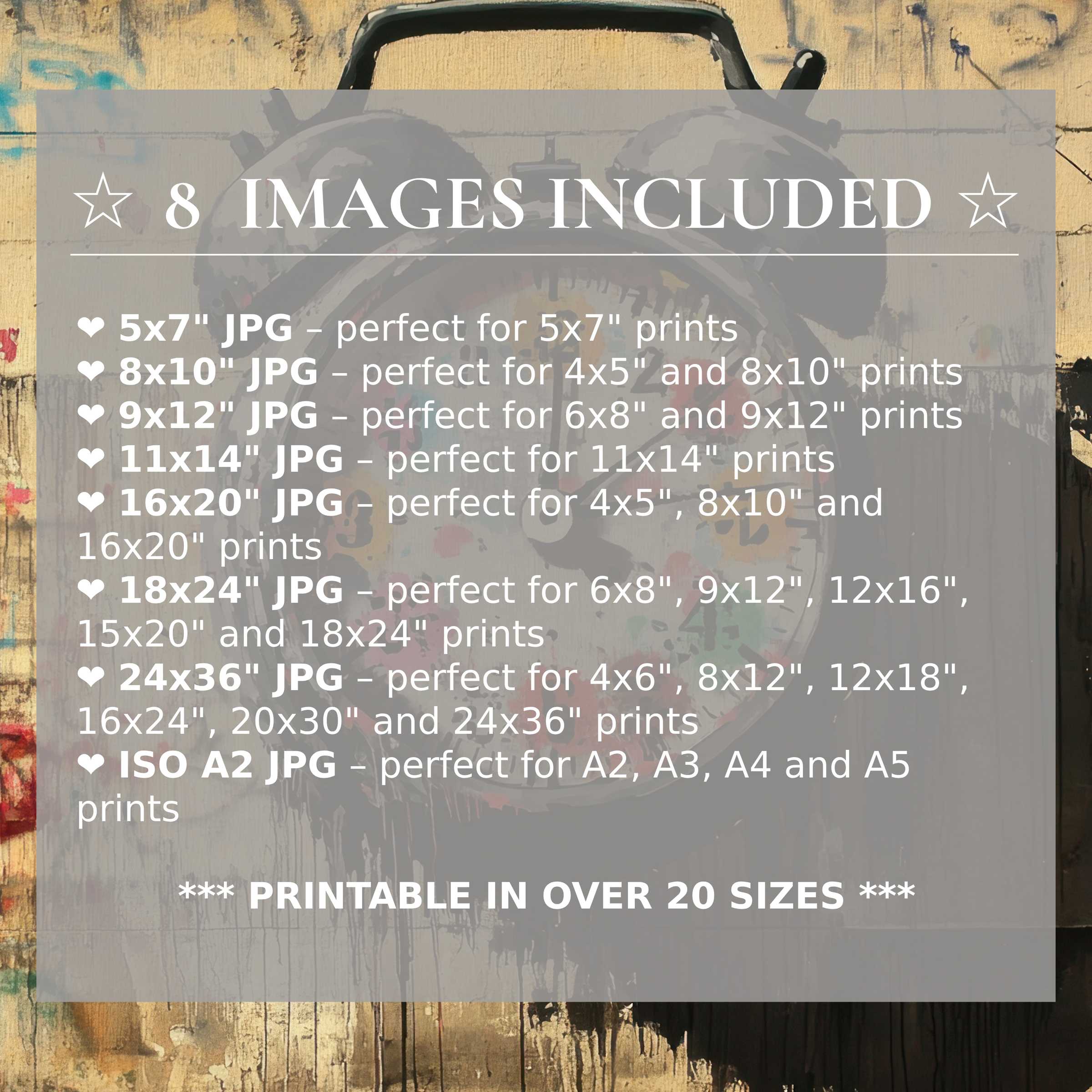 Radiant tree digital print in warm golds and soft greens, delivering calming elegance and style in 8 high-res sizes included