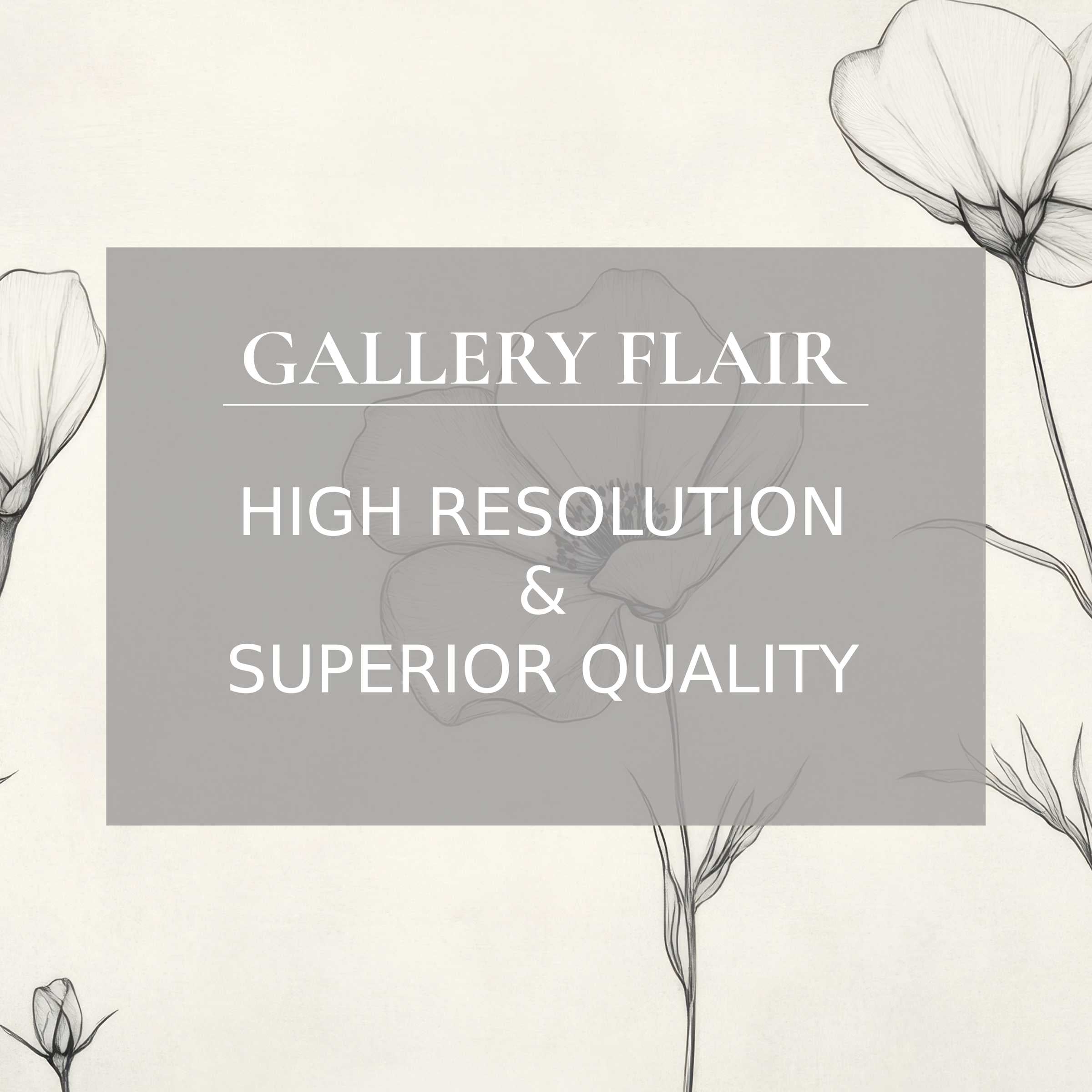 Minimalist printable art featuring delicate, hand-drawn blooms in calming monochrome tones, elevating modern interiors with subtle elegance and premium detail