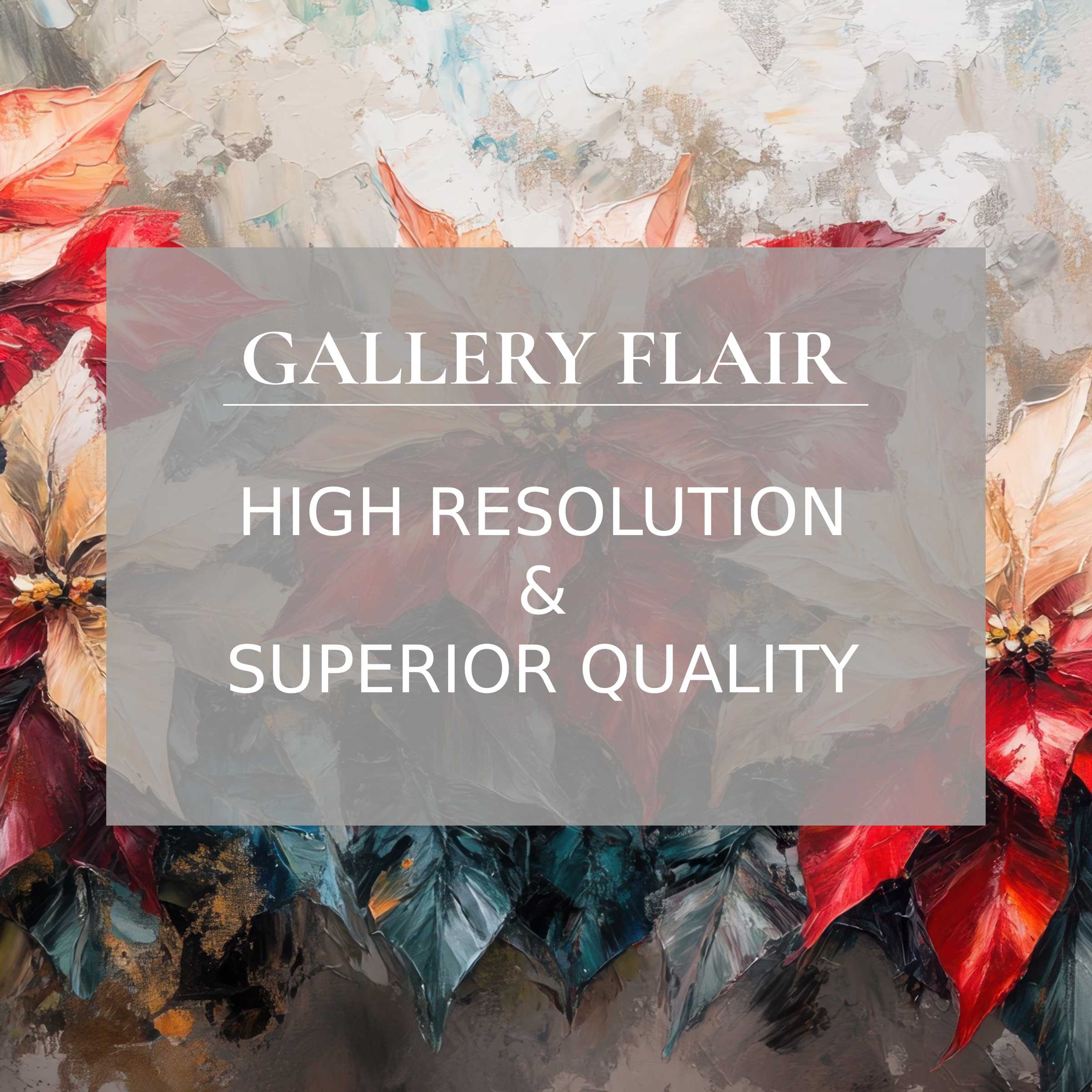 Luxurious botanical printable art with vibrant, textured foliage in rich hues, elevating modern interiors with refined, high-resolution detail