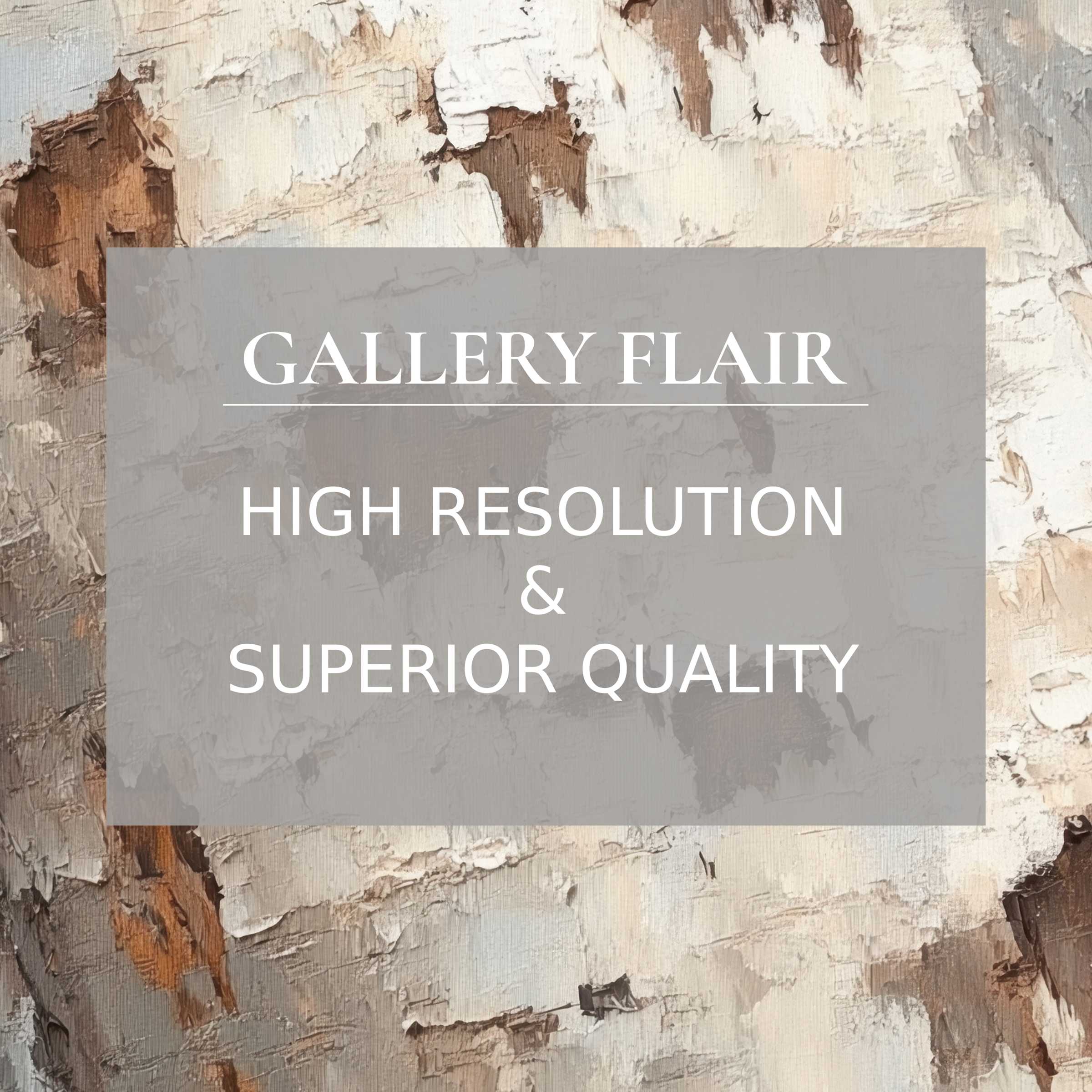 Elegant textured abstract in warm neutral tones, showcasing refined detail and clarity in a tree Frame TV picture