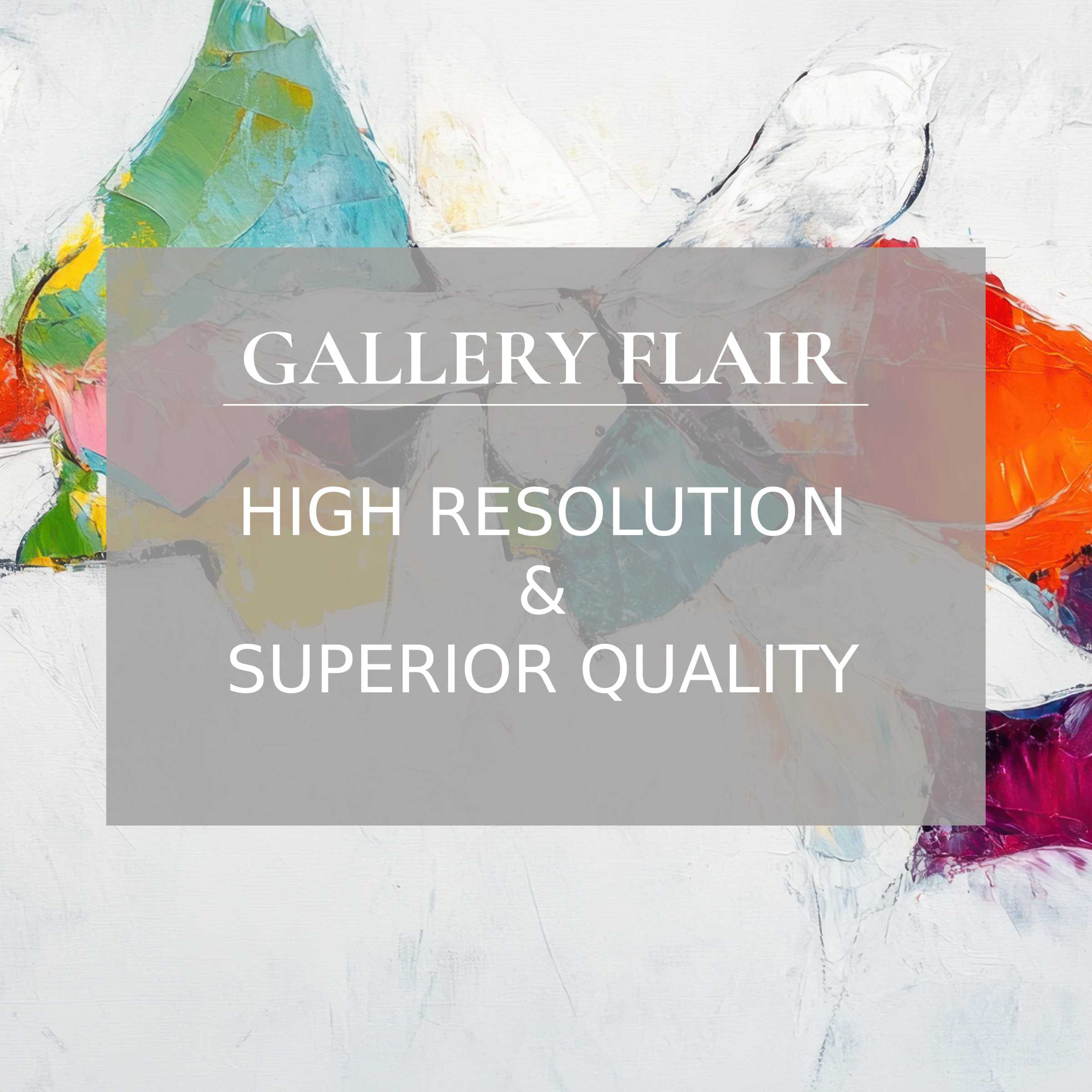 Elegant high-resolution abstract Frame TV picture with vivid colors and refined brushstrokes for sophisticated decor
