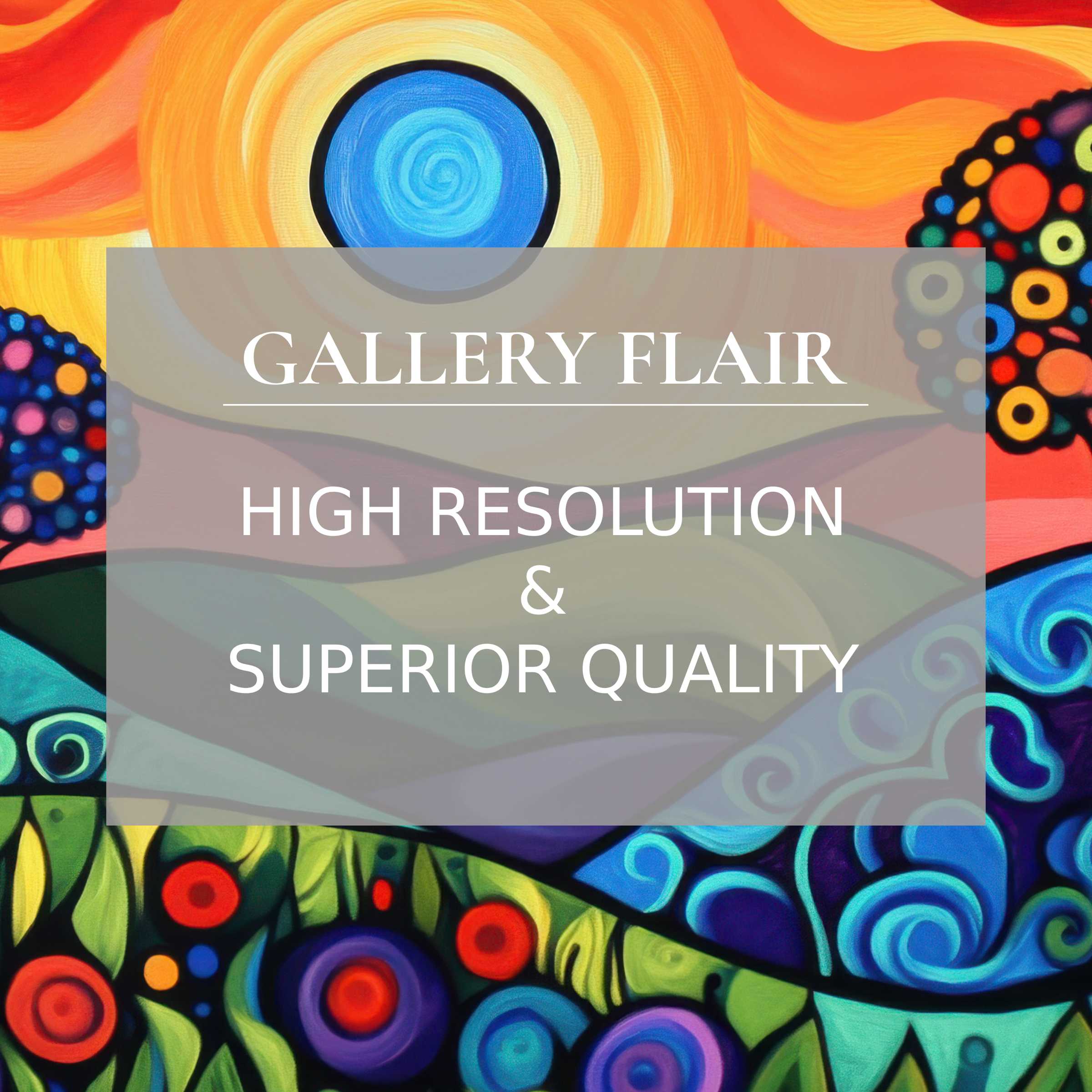 Vibrant pop art Frame TV picture with crisp lines, rich colors, and elegant high-resolution visual clarity for modern decor