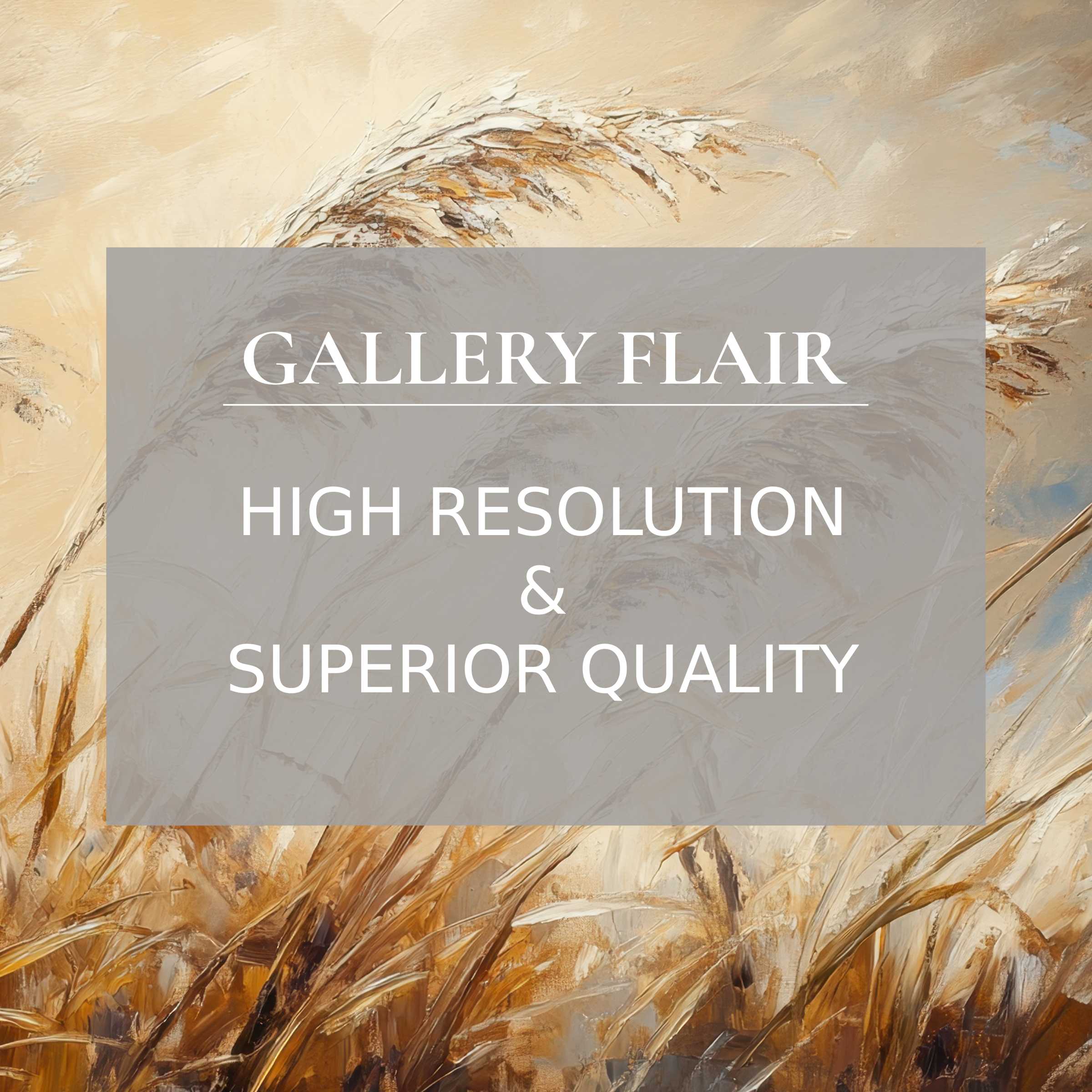 Elegant botanical Frame TV picture in warm tones, high resolution with refined texture and clear visual depth