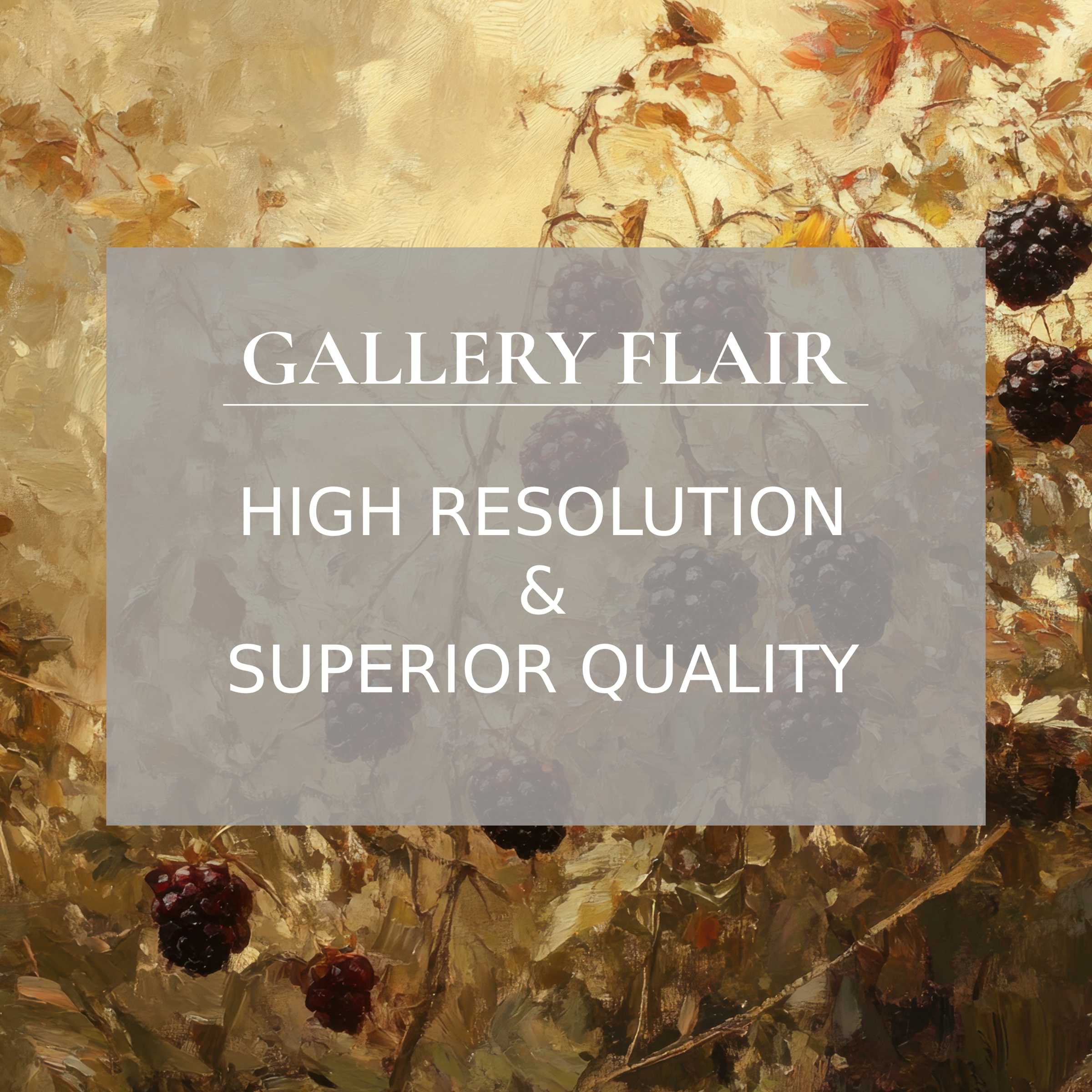 Elegant, high-resolution botanical Frame TV picture showcasing textured brushstrokes and refined natural tones with visual clarity