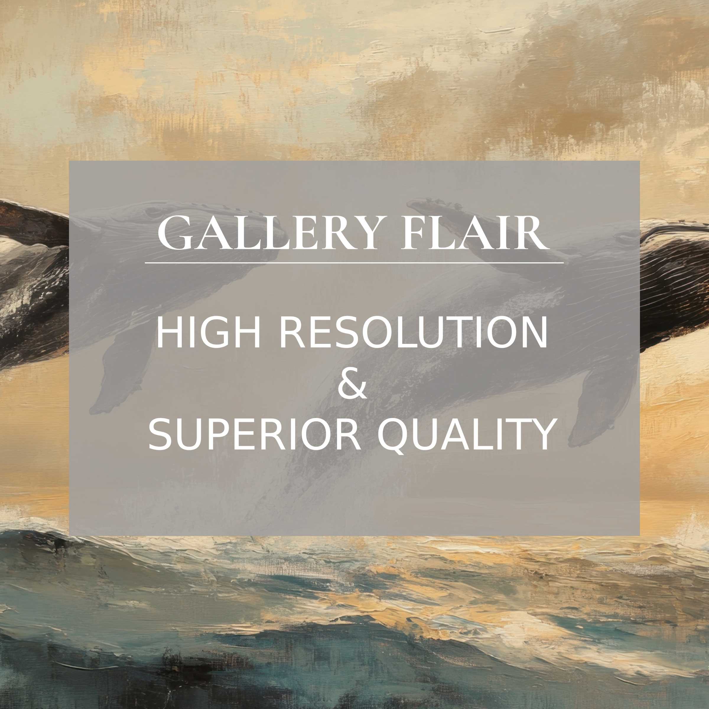 Calming beach printable art featuring graceful whales and textured waves, enhancing modern interiors with refined coastal elegance