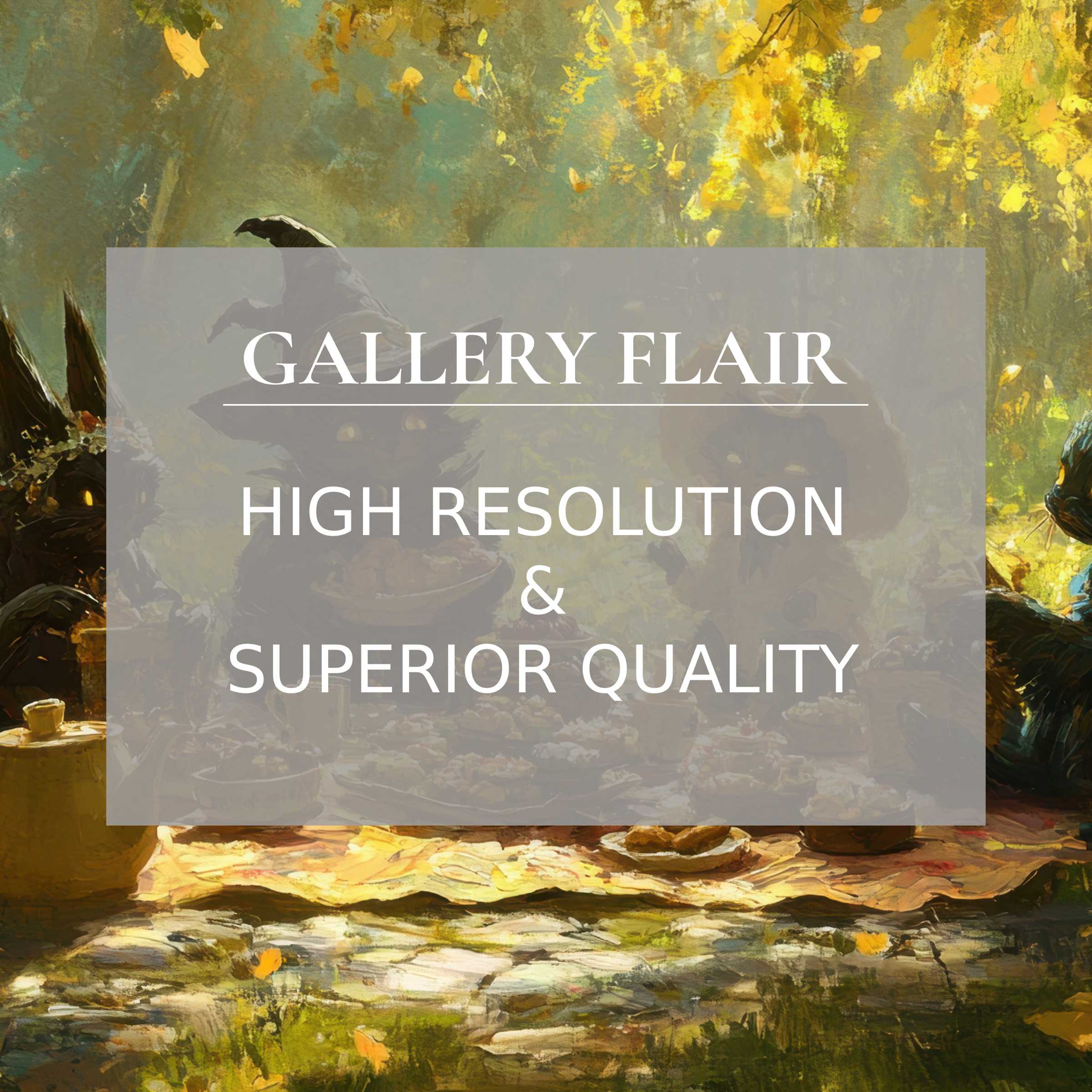 Elegant, high-resolution Halloween Frame TV picture with vivid details and refined, atmospheric autumnal art style