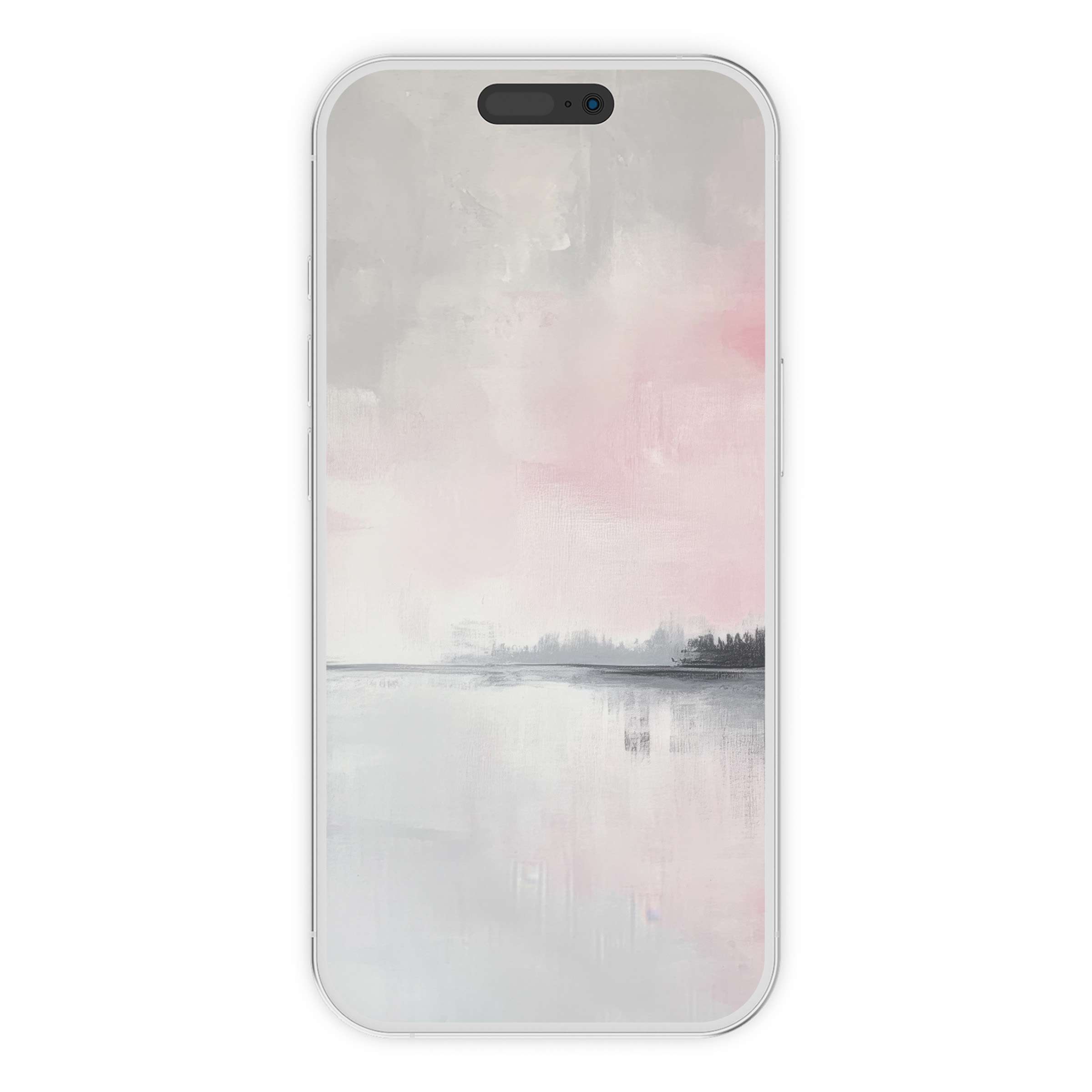 Dreamy pastel abstract iPhone wallpaper for your phone background offers a serene digital download for Android with calming hues