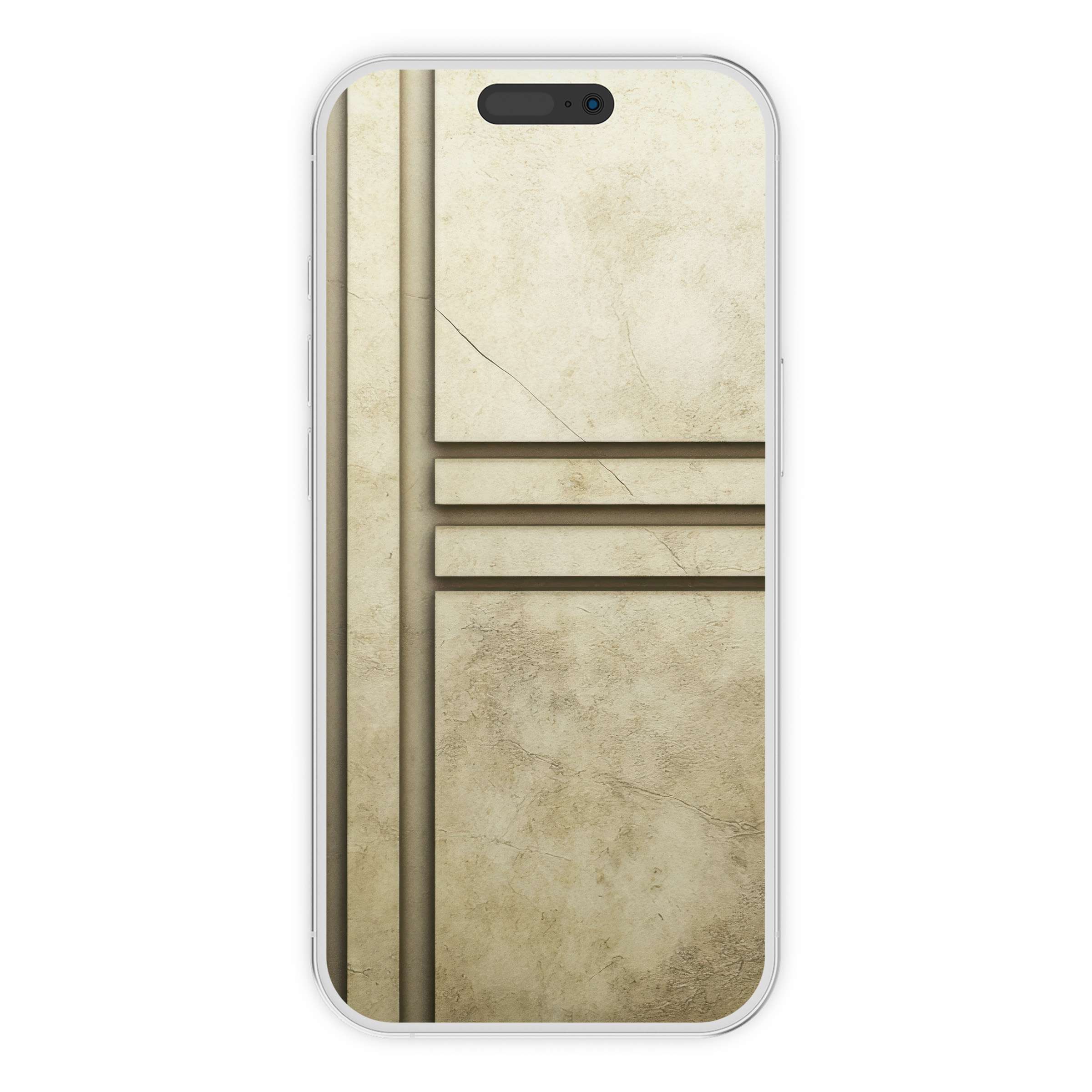 Elegant abstract iPhone wallpaper featuring minimal earthy textures with clean lines, perfect phone background digital download for calm design lovers
