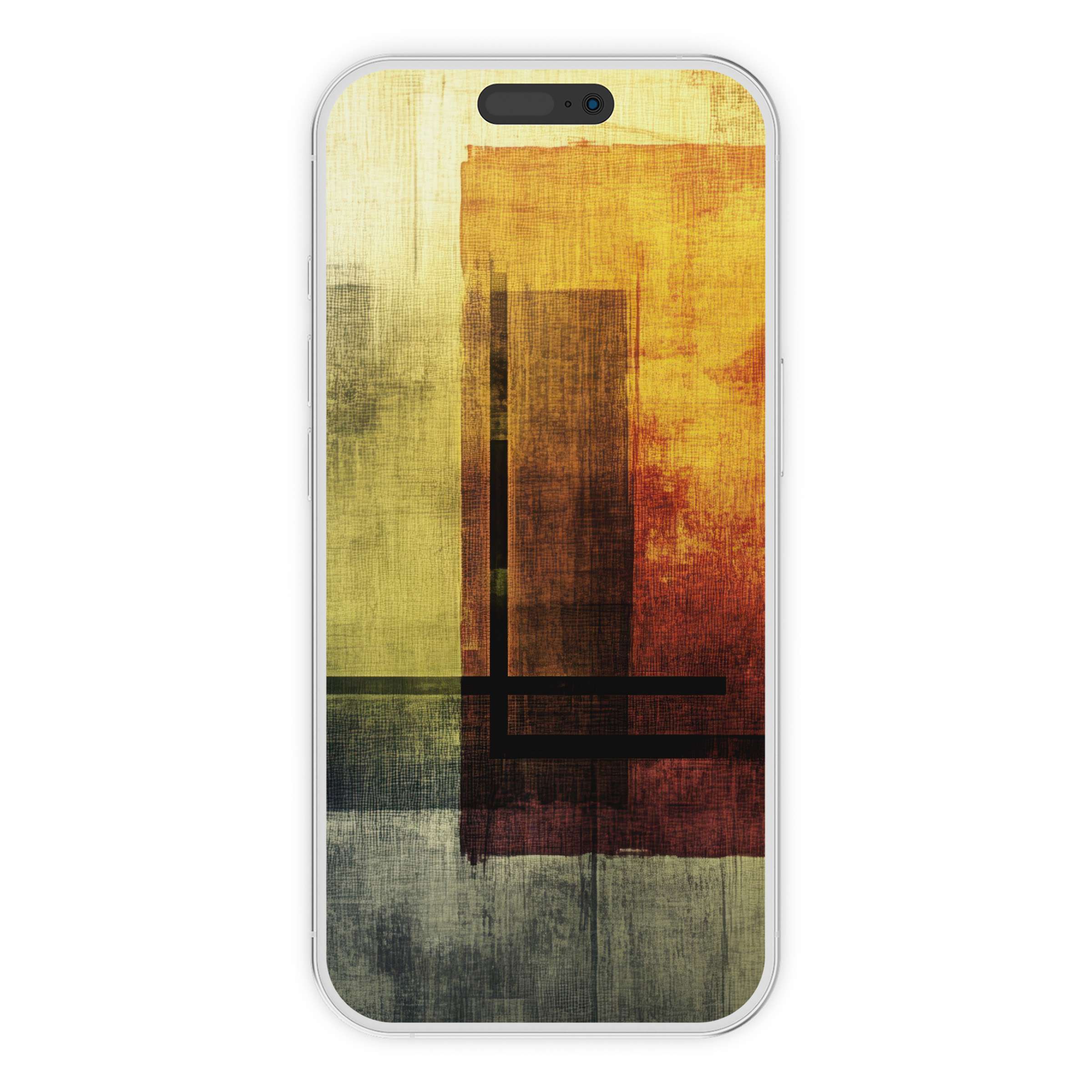 Elegant abstract iPhone wallpaper with warm earthy tones as a digital download phone background enhancing artful serenity
