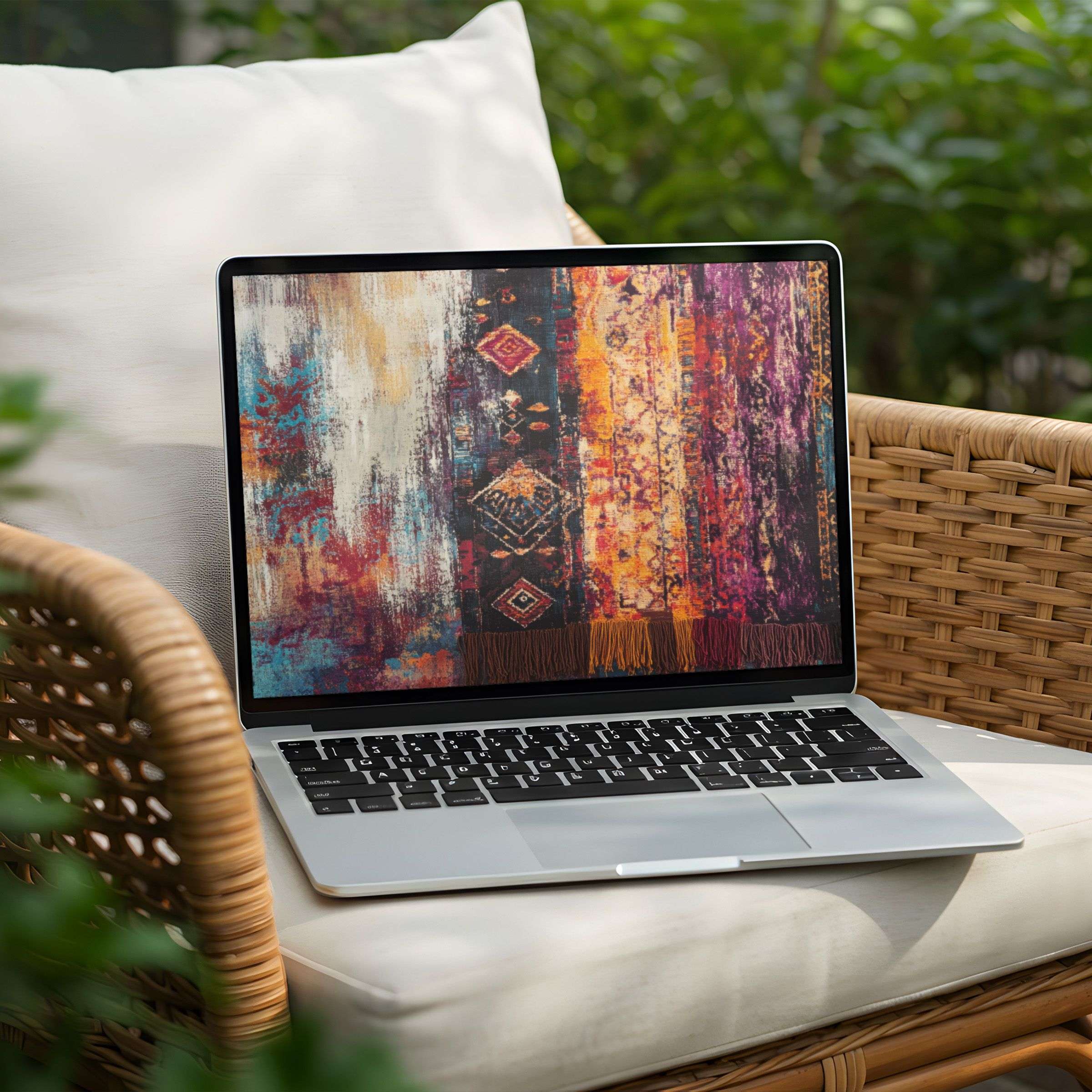 Download this stunning desktop background for PC or Laptop featuring warm, textured abstract art for instant inspiration and calm